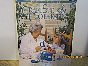 Mark Publishing Craft Stick & Clothespin  #11071