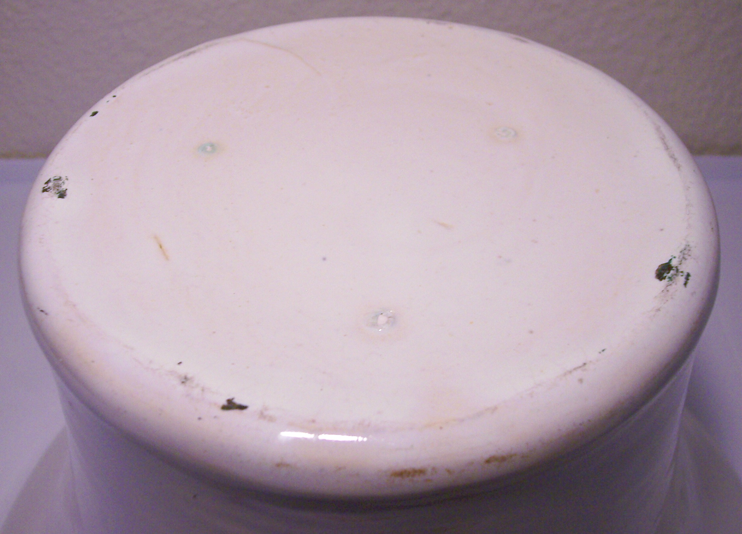 Bauer Pottery Matt Carlton Very Rare White Flared Vase!