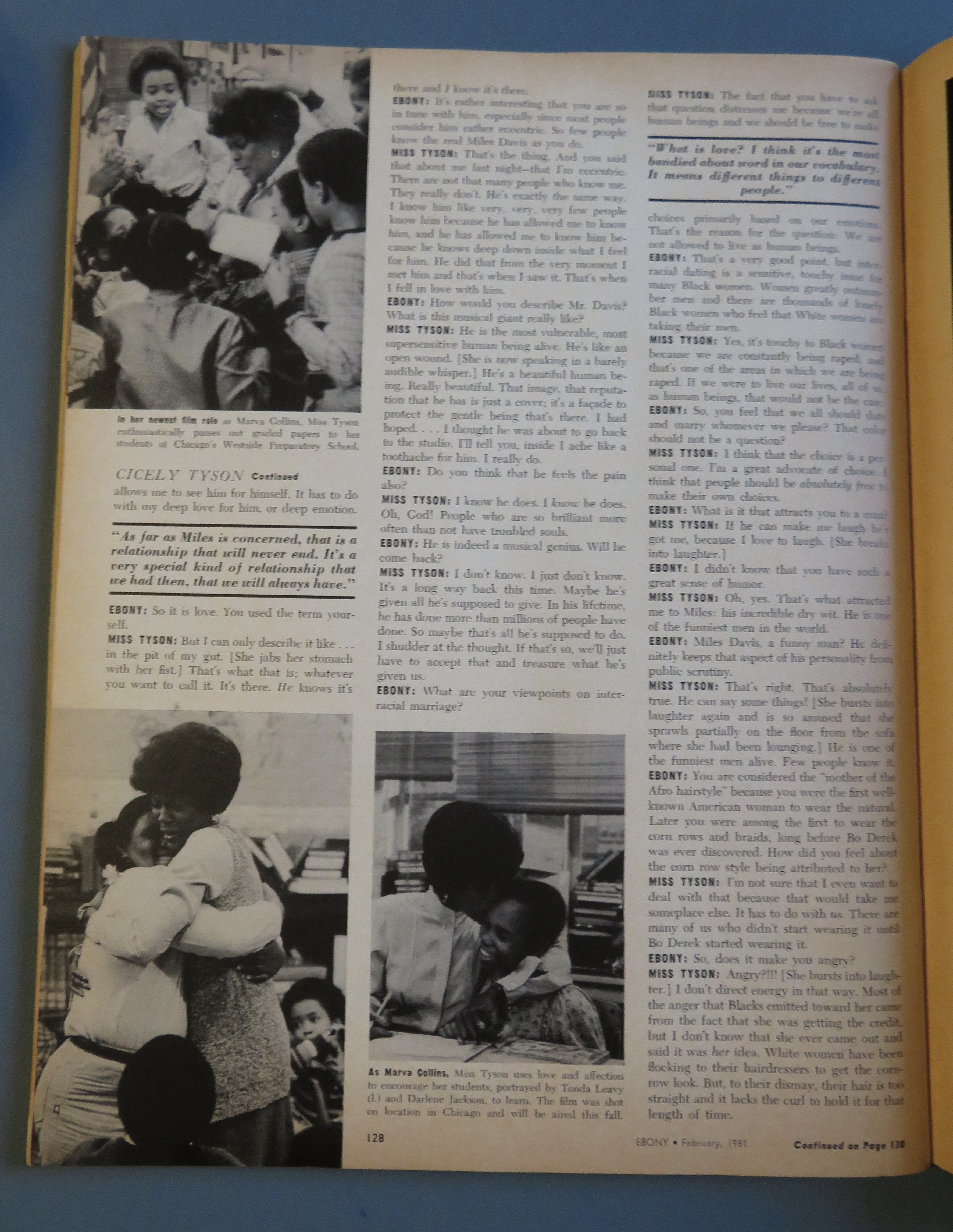 Ebony Magazine-February 1981-Cicely Tyson