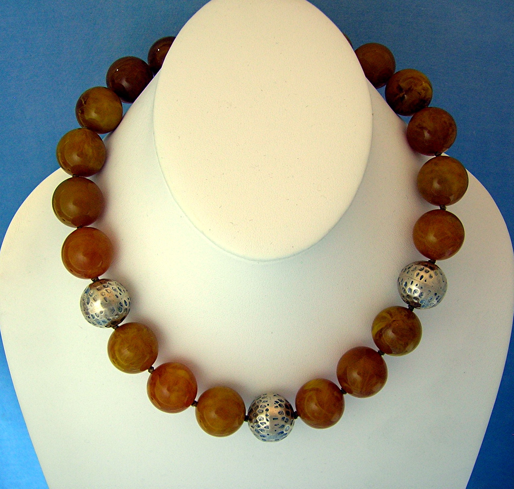 EX EX Butterscotch Amber Sterling Silver Claudia Agudel
