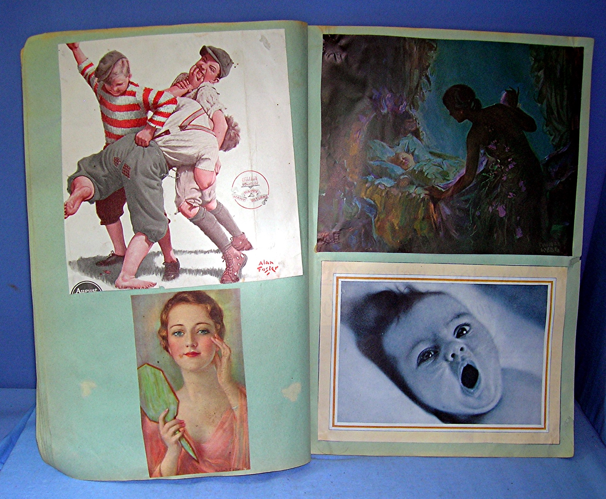 Scrapbook From the 1930s Grace Holmes