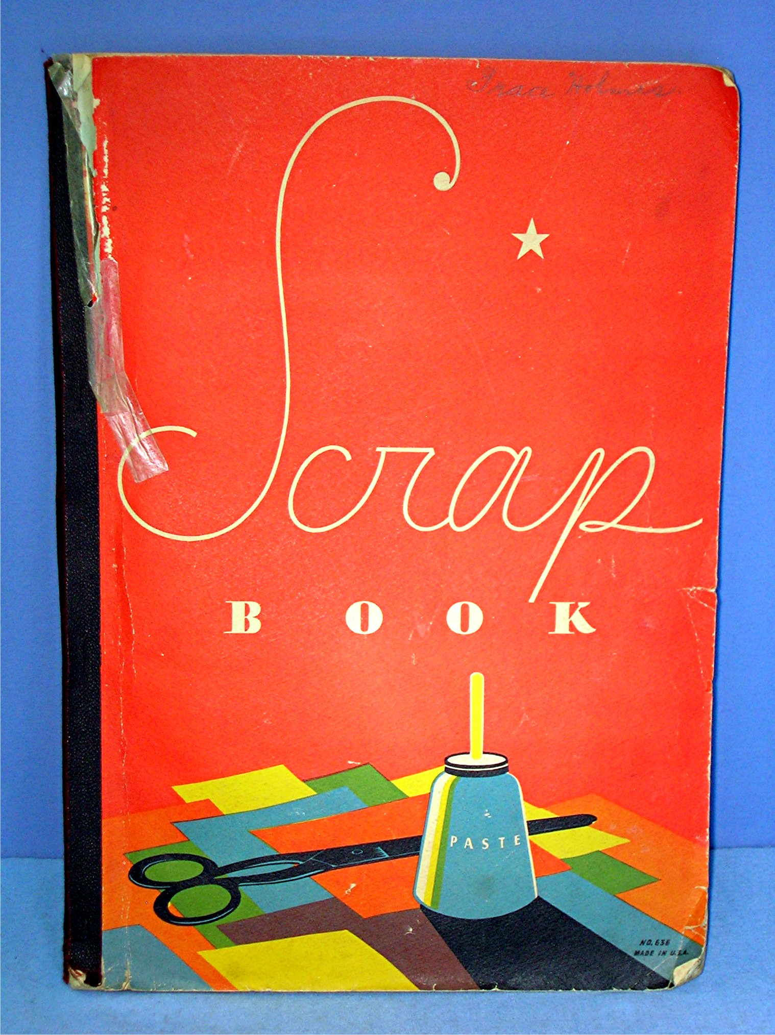 Scrapbook From the 1930s Grace Holmes