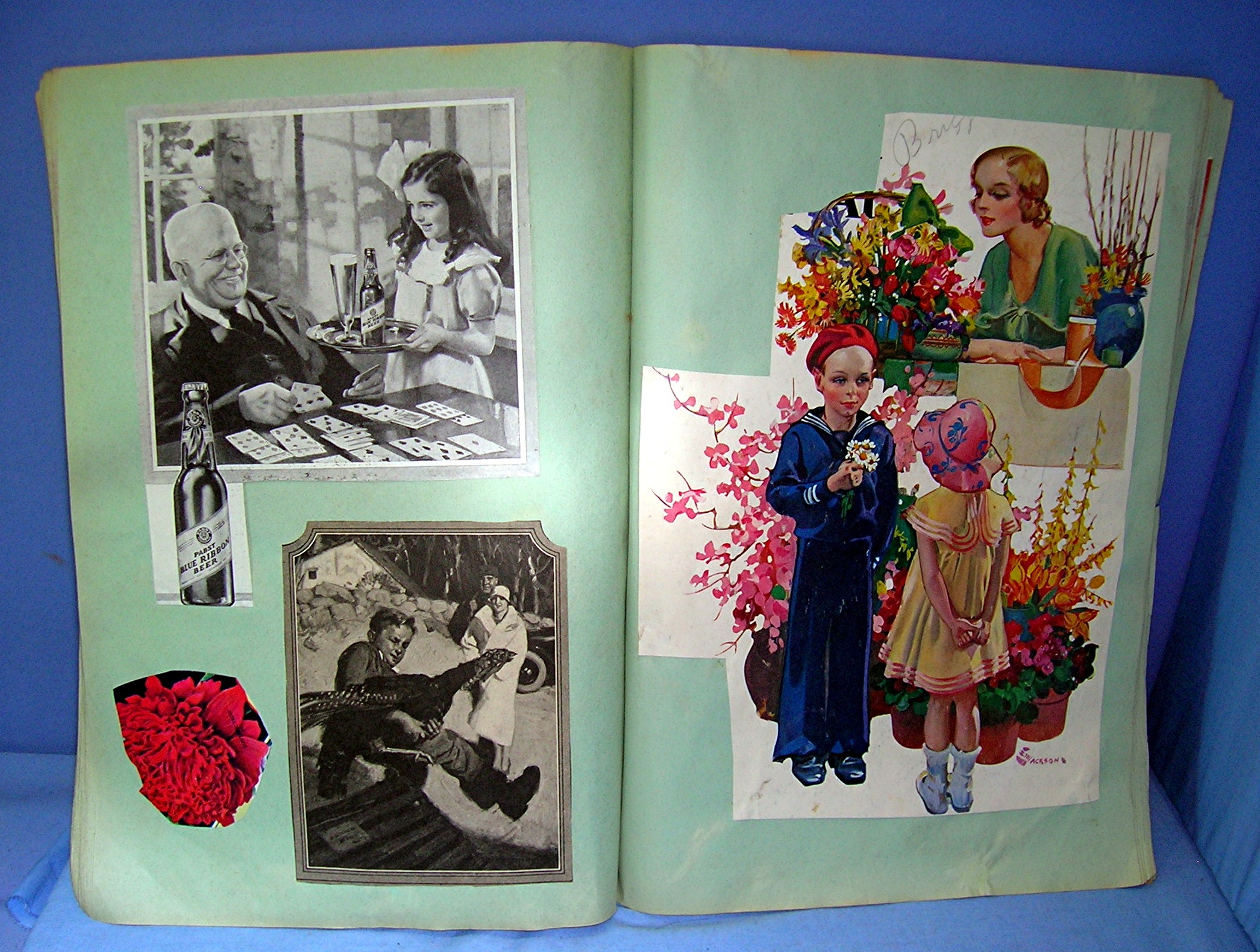 Scrapbook From the 1930s Grace Holmes