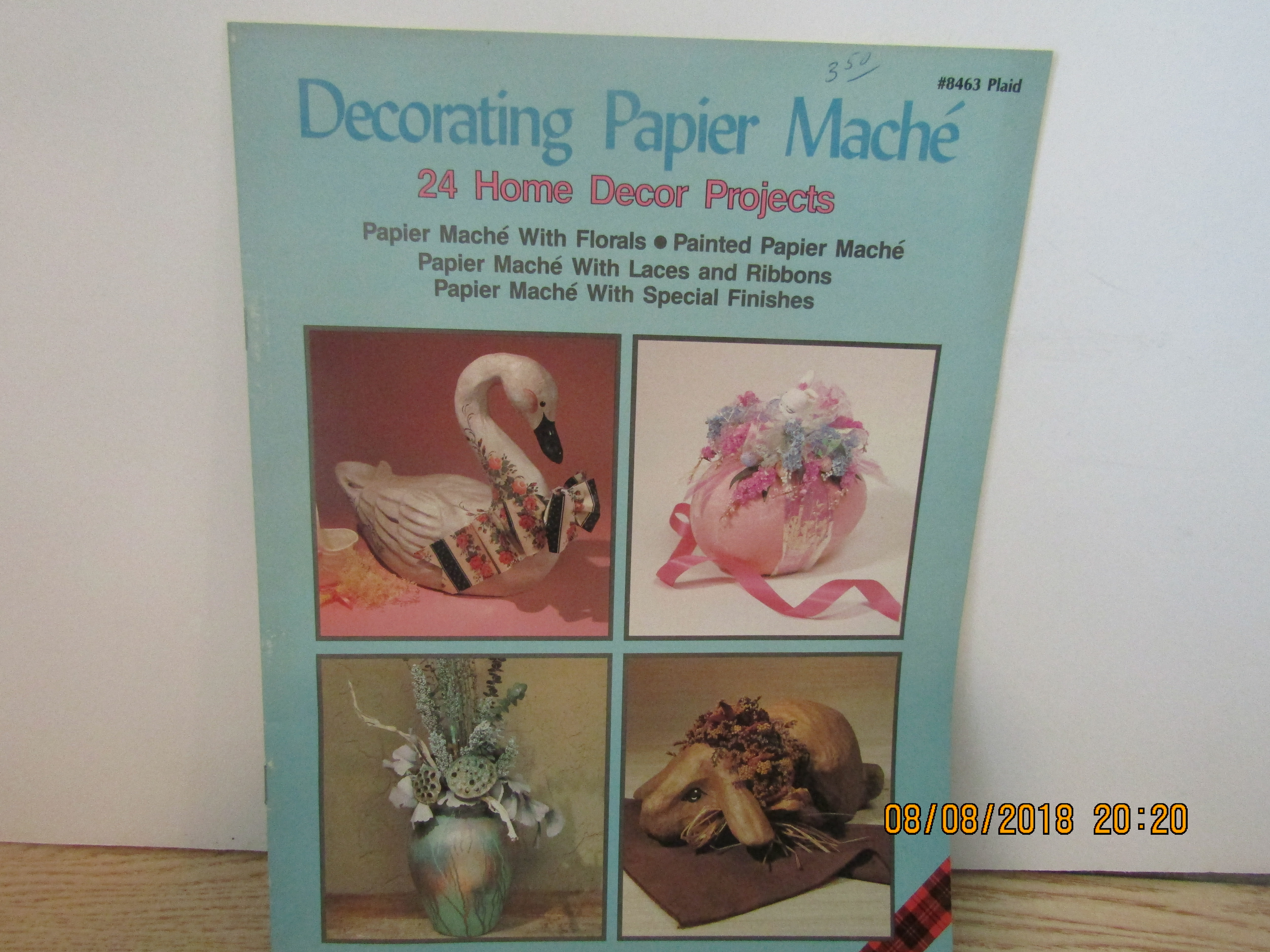 Plaid Craft Book Decorating Papier Mache  #8463