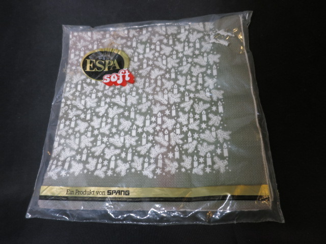 Christmas Soft Tissue Napkins by Spang and Co. Western Germany