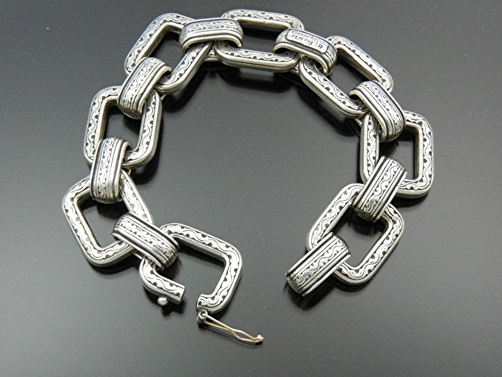 Bracelet Sterling Silver Links GEROCRISTO