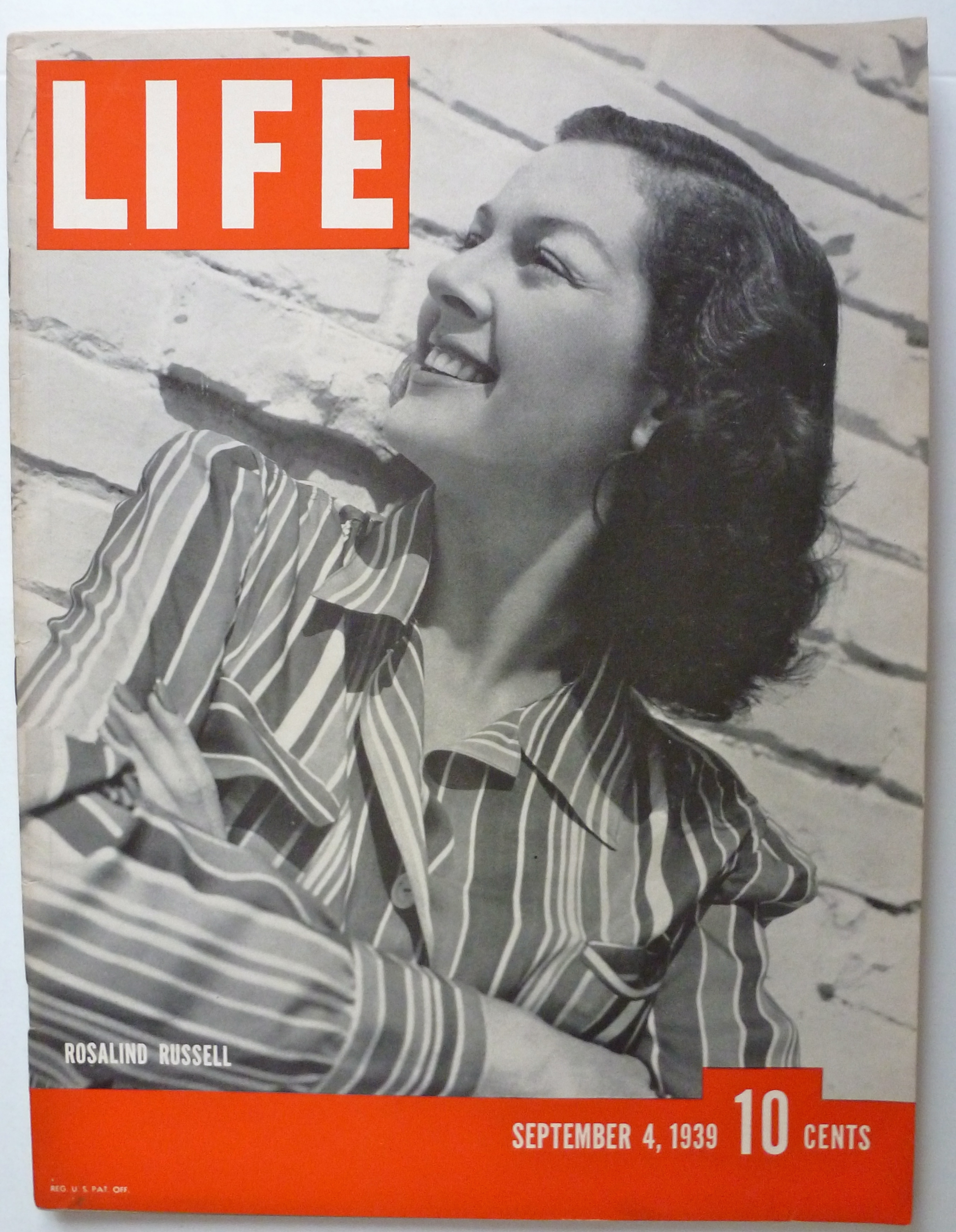 Life Magazine September 4, 1939 Rosalind Russell