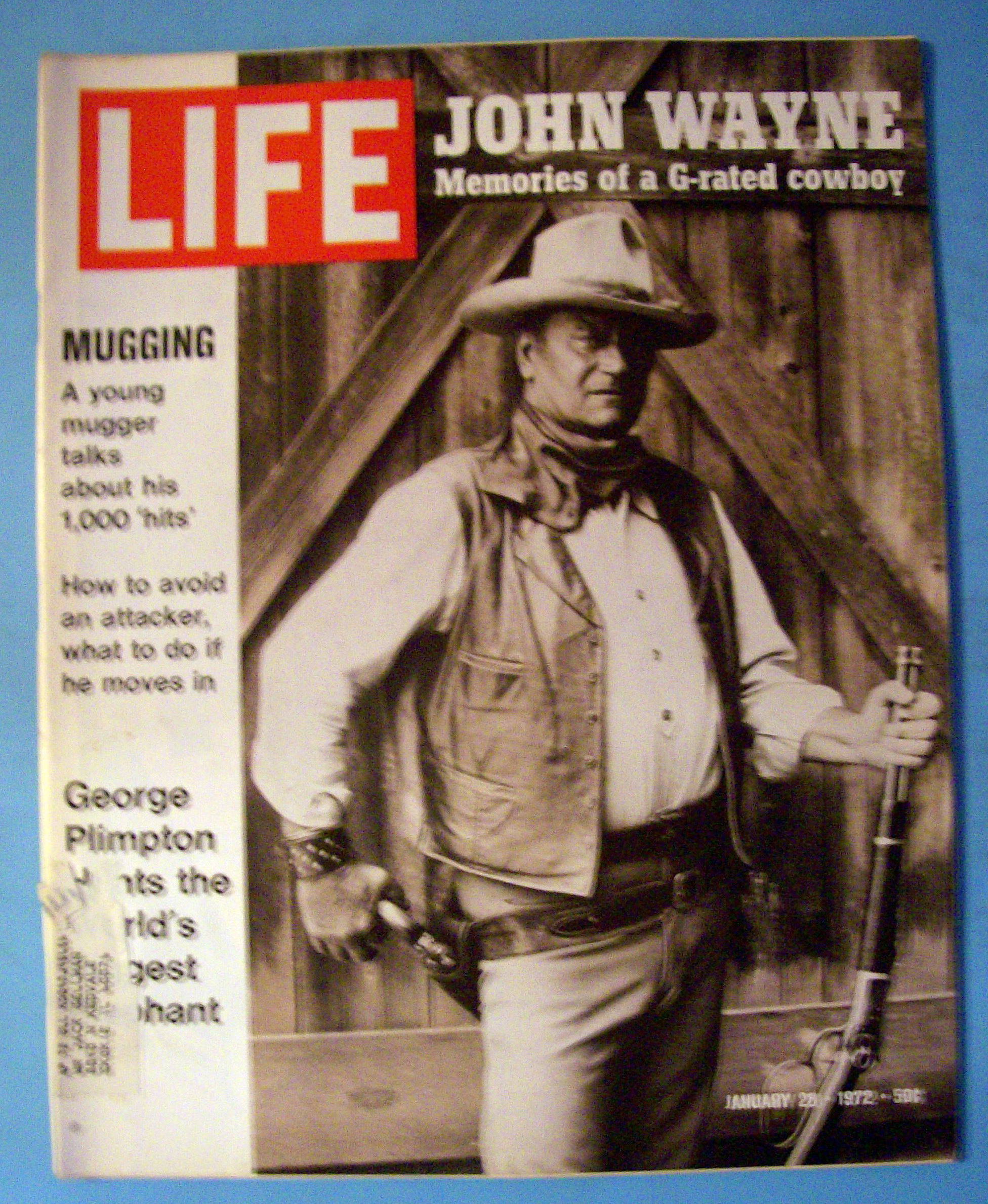 Life Magazine-January 28, 1972-John Wayne