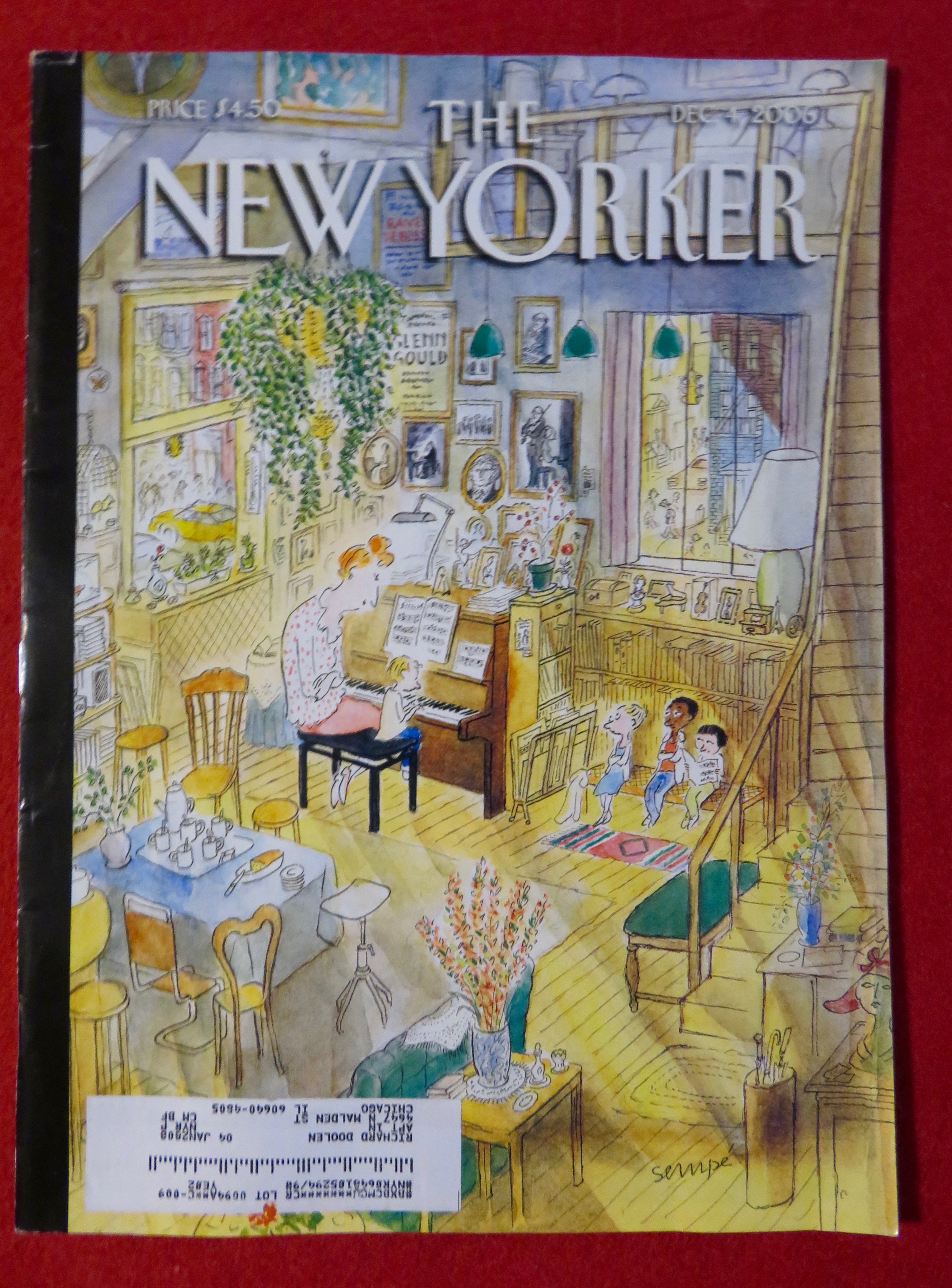 The New Yorker Magazine December 4, 2006