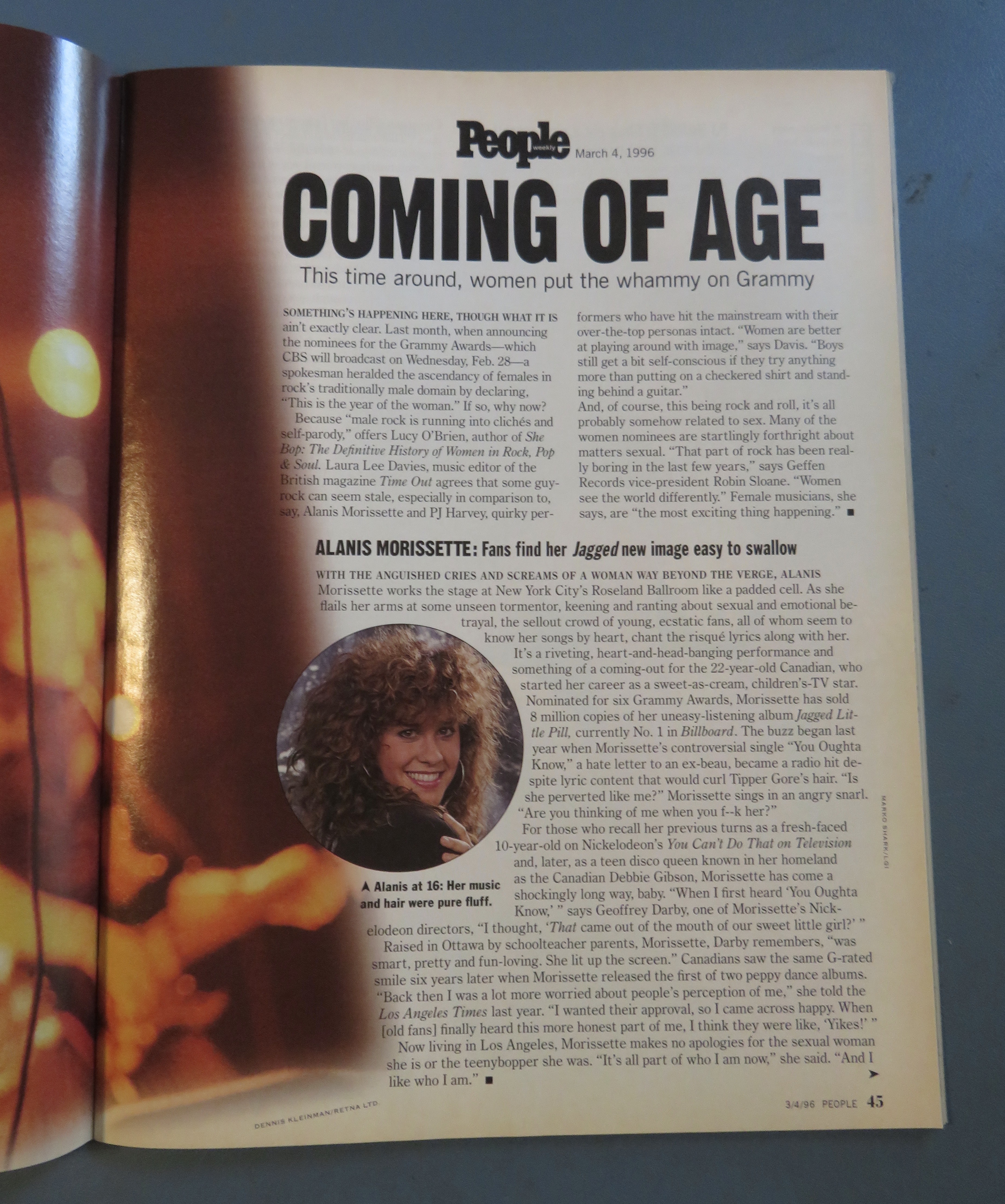 People Magazine March 4, 1996 Elizabeth Taylor