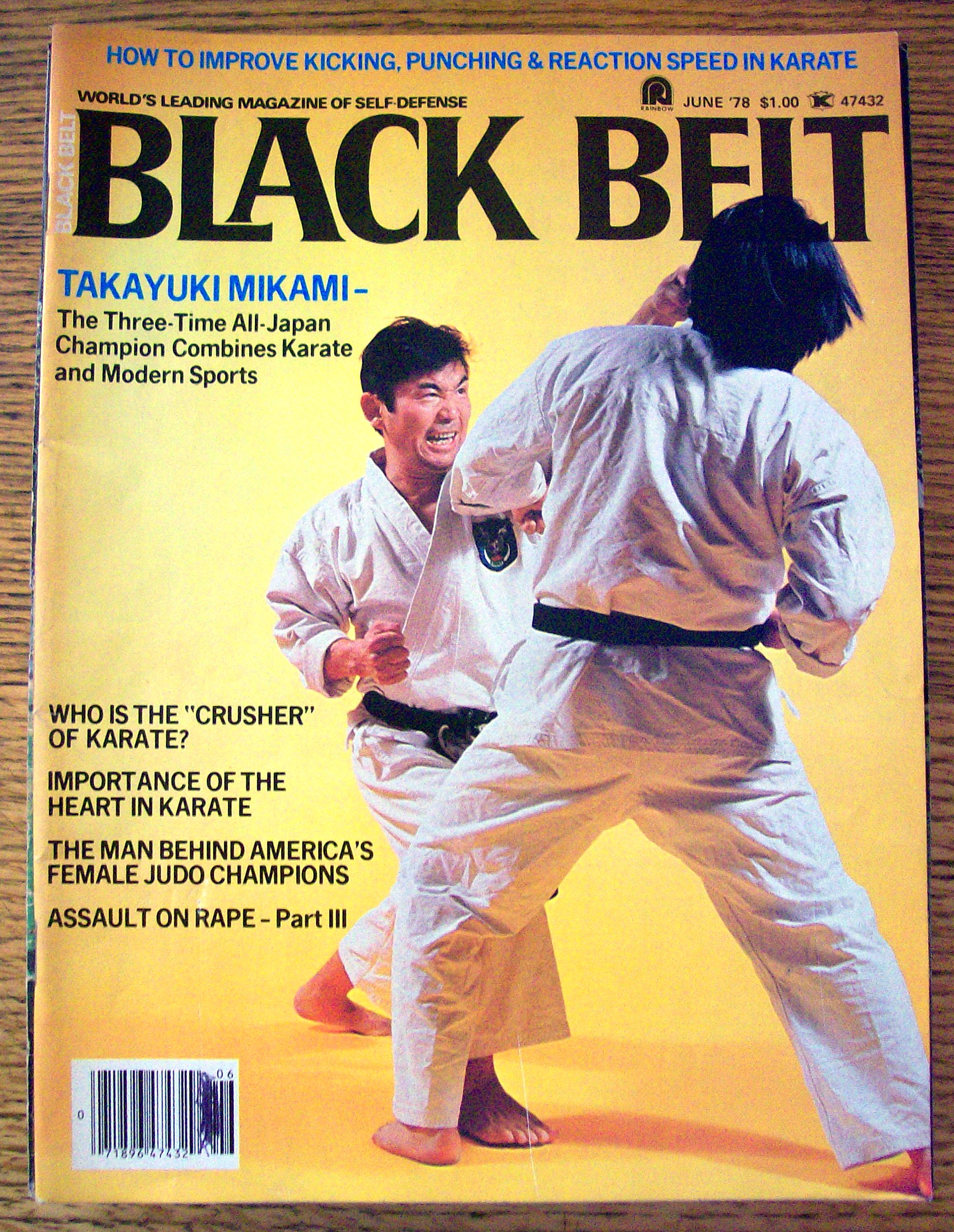 Black Belt Magazine June 1978