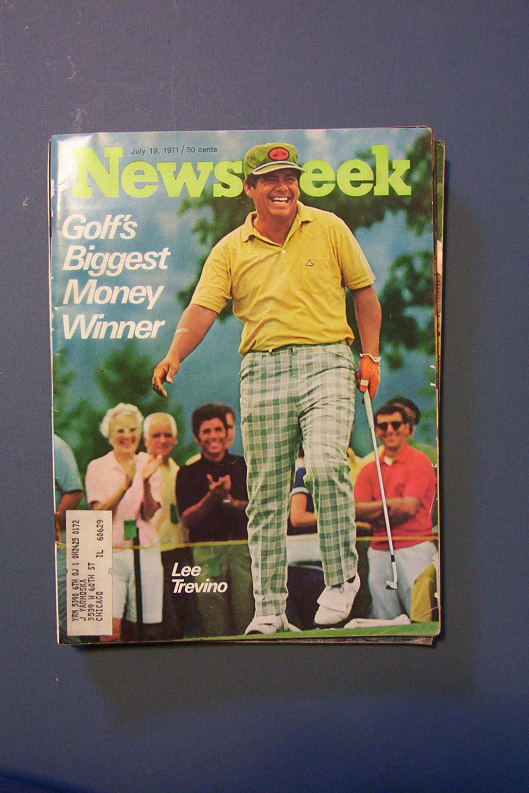Newsweek Magazine - July 19, 1971 - Lee Trevino