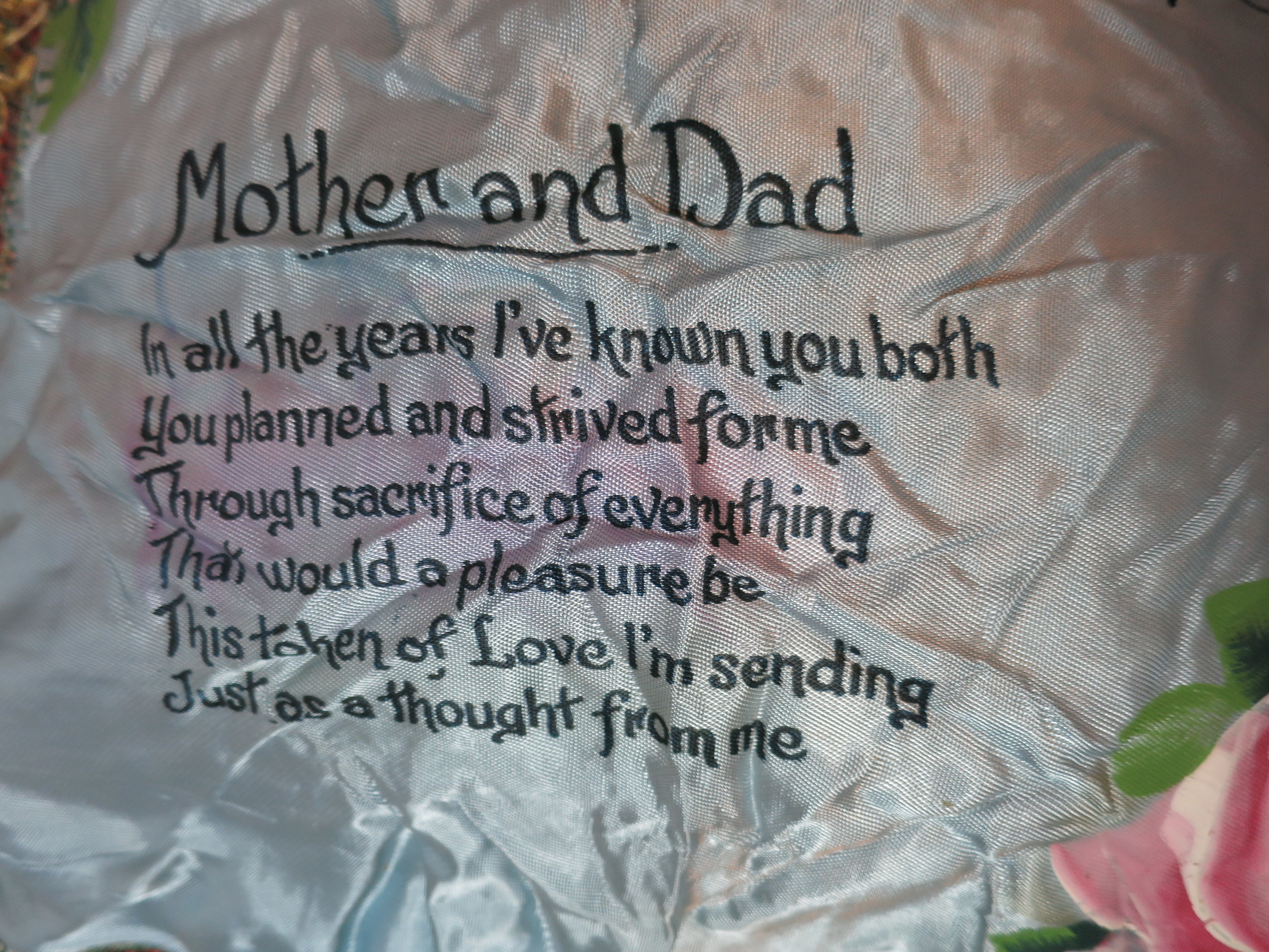 Mother Dad Long Beach California Souvenir pillow cover case