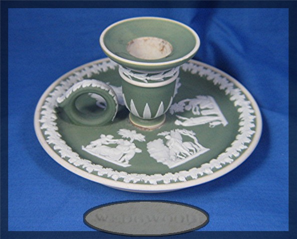 Wedgewood Banquet Candlestick, Jasperware