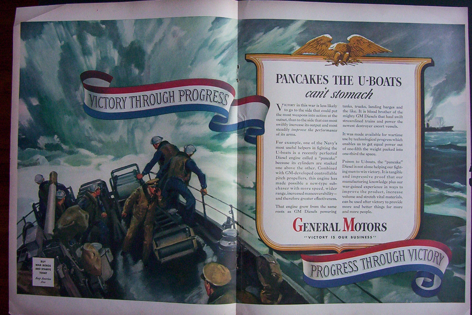 1943 General Motors with Navy's Pancake