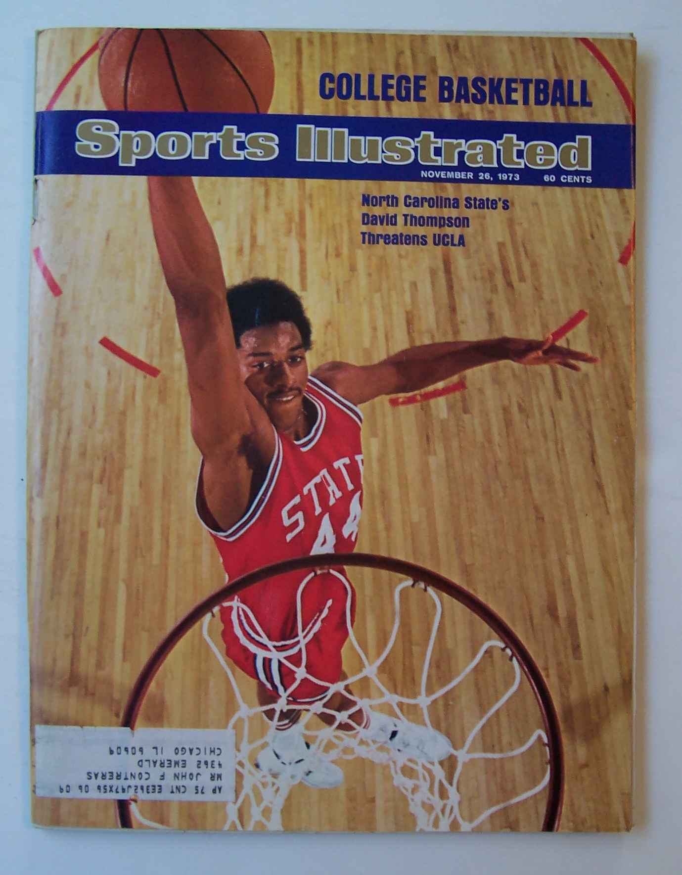 Sports Illustrated November 26, 1973 College Basketball