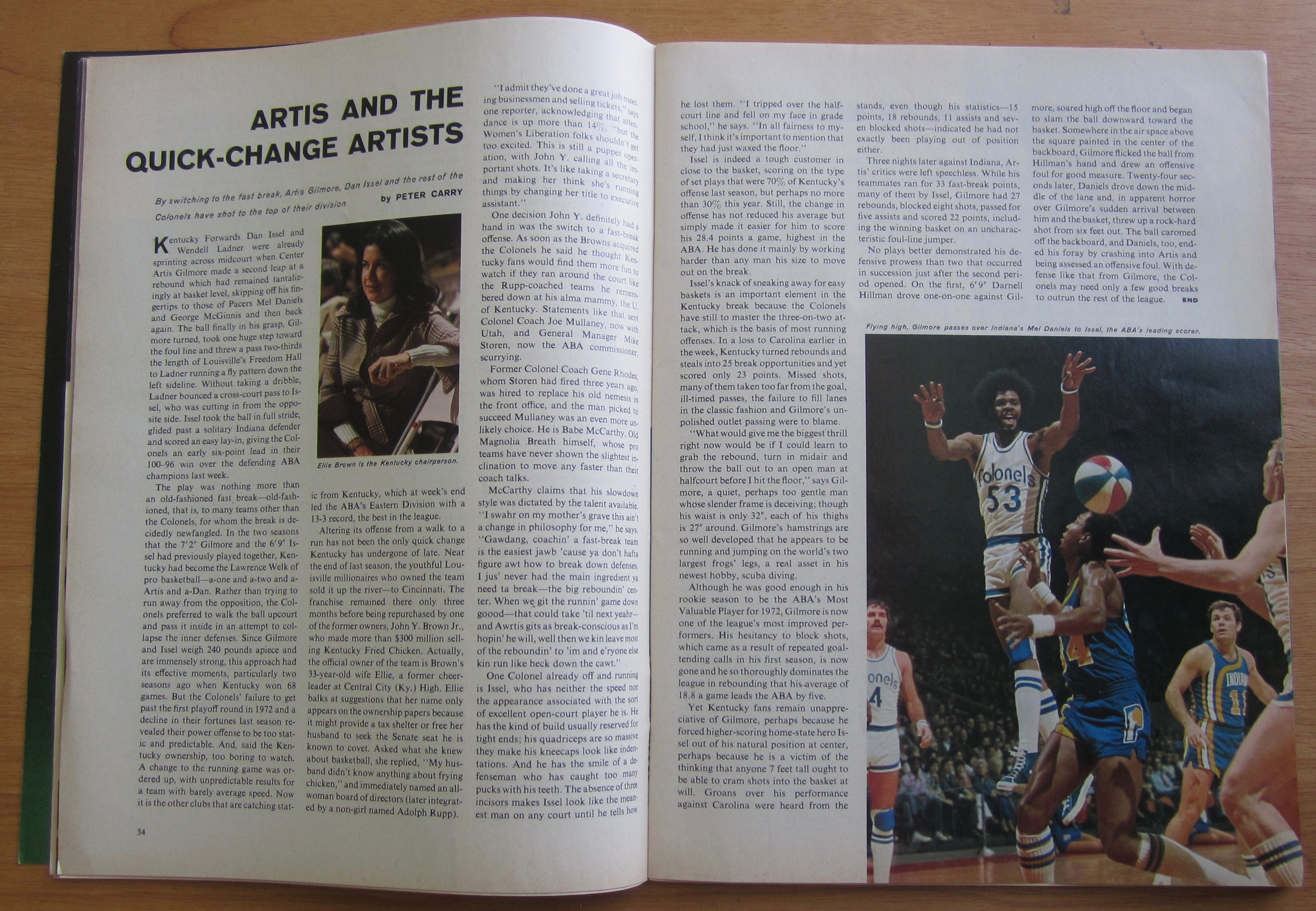 Sports Illustrated November 26, 1973 College Basketball