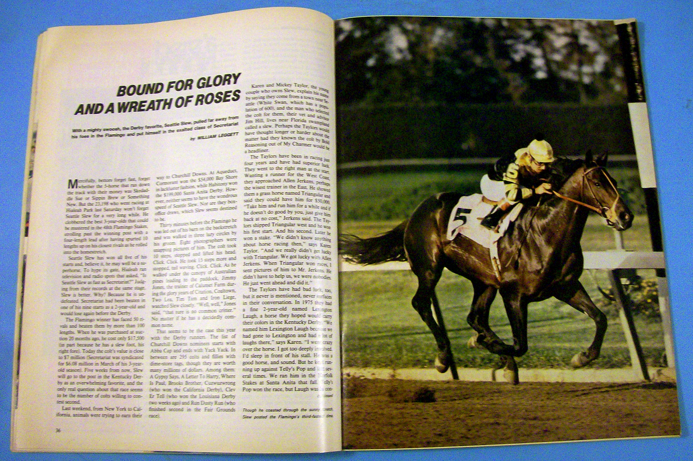 Sports Illustrated Magazine-April 4, 1977-Butch Lee