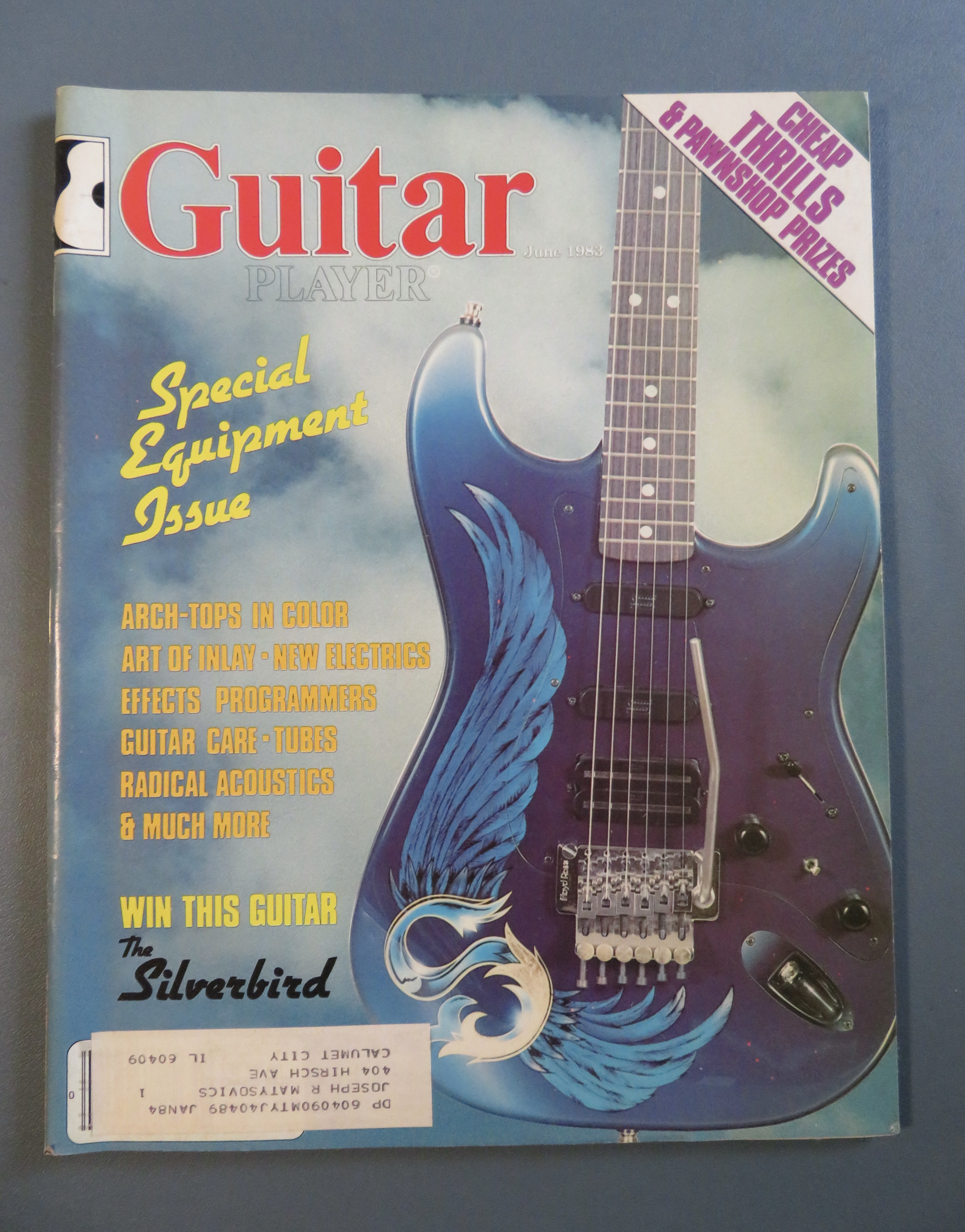 Guitar Player Magazine June 1983 Equipment Issue