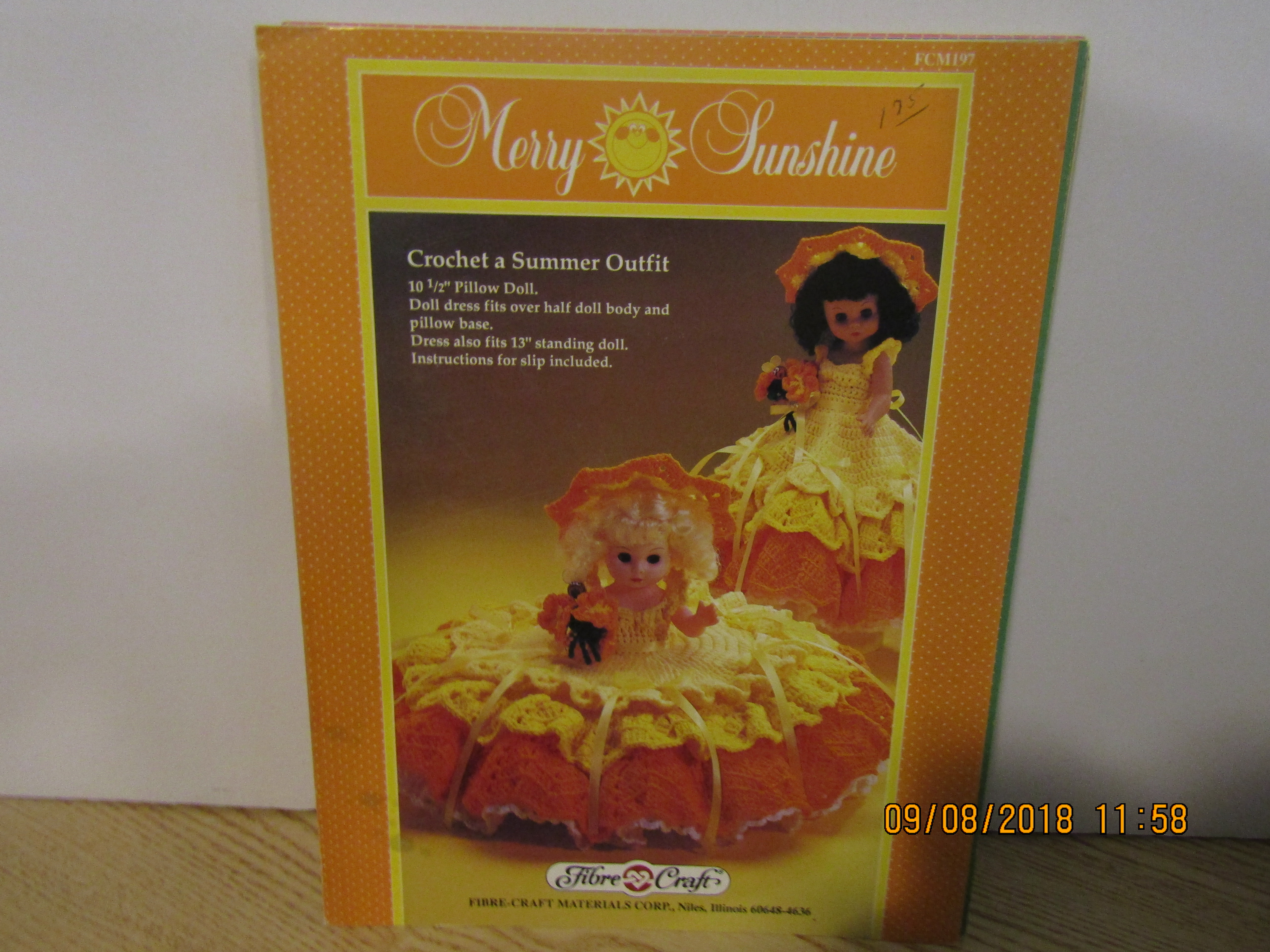 Fibre-Craft Merry Sunshine Outfit To Crochet #197