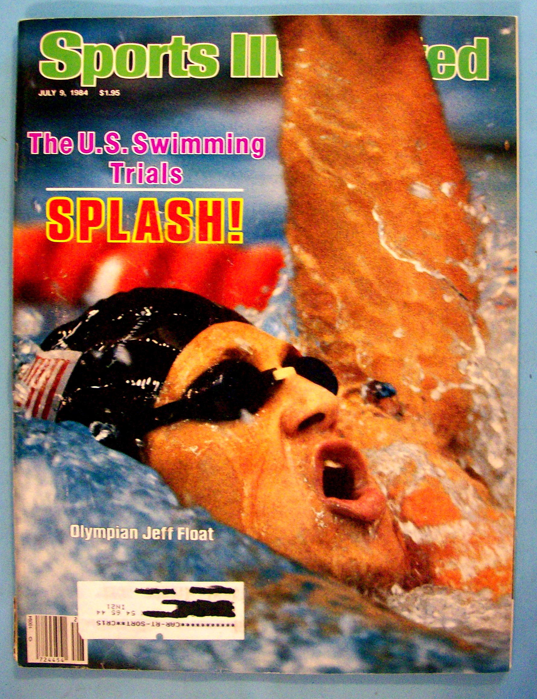 Sports Illustrated Magazine-July 9, 1984-Jeff Float