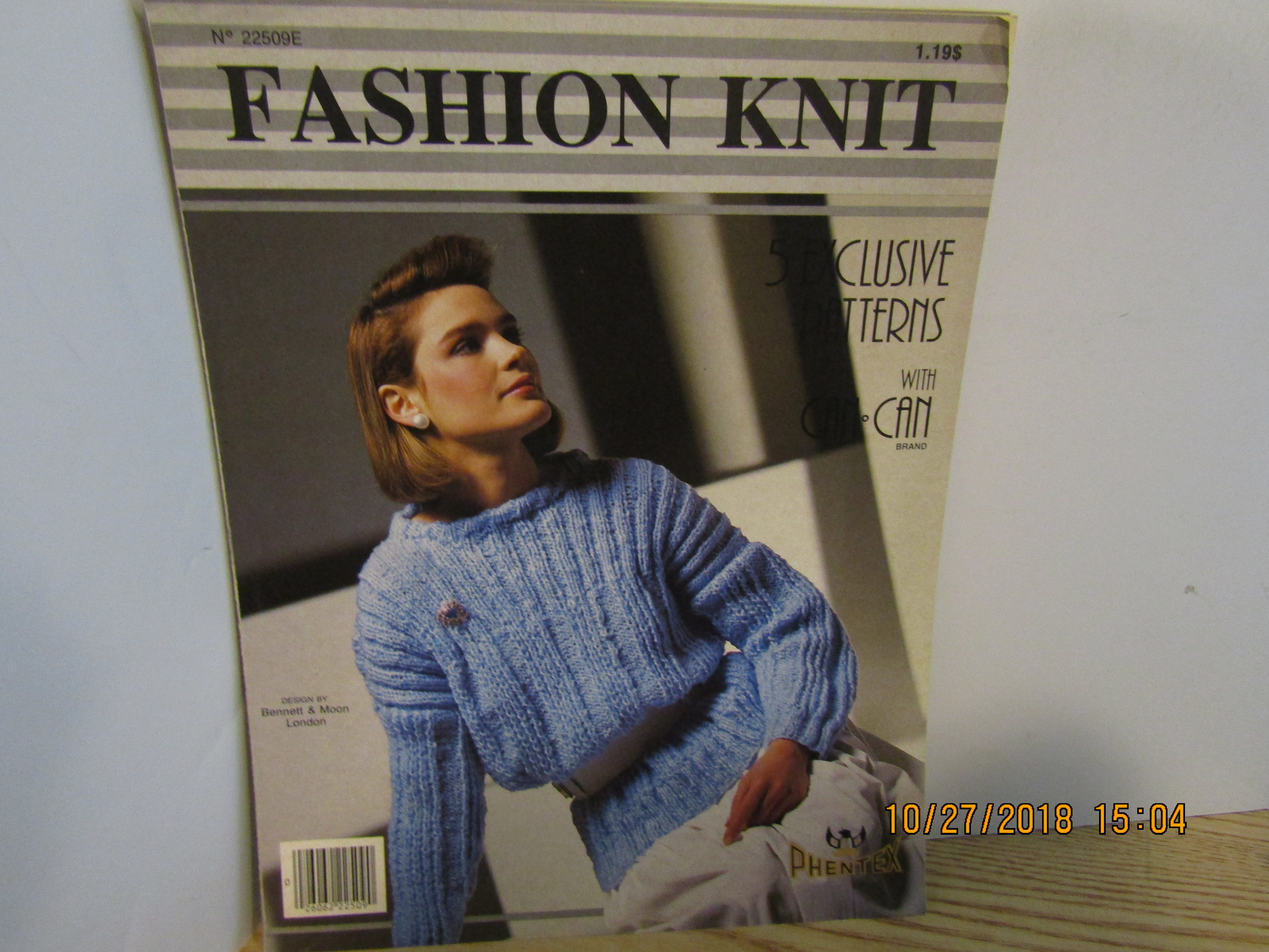 Phentex Fashion Knits Patterns By Solange Brien  #12509