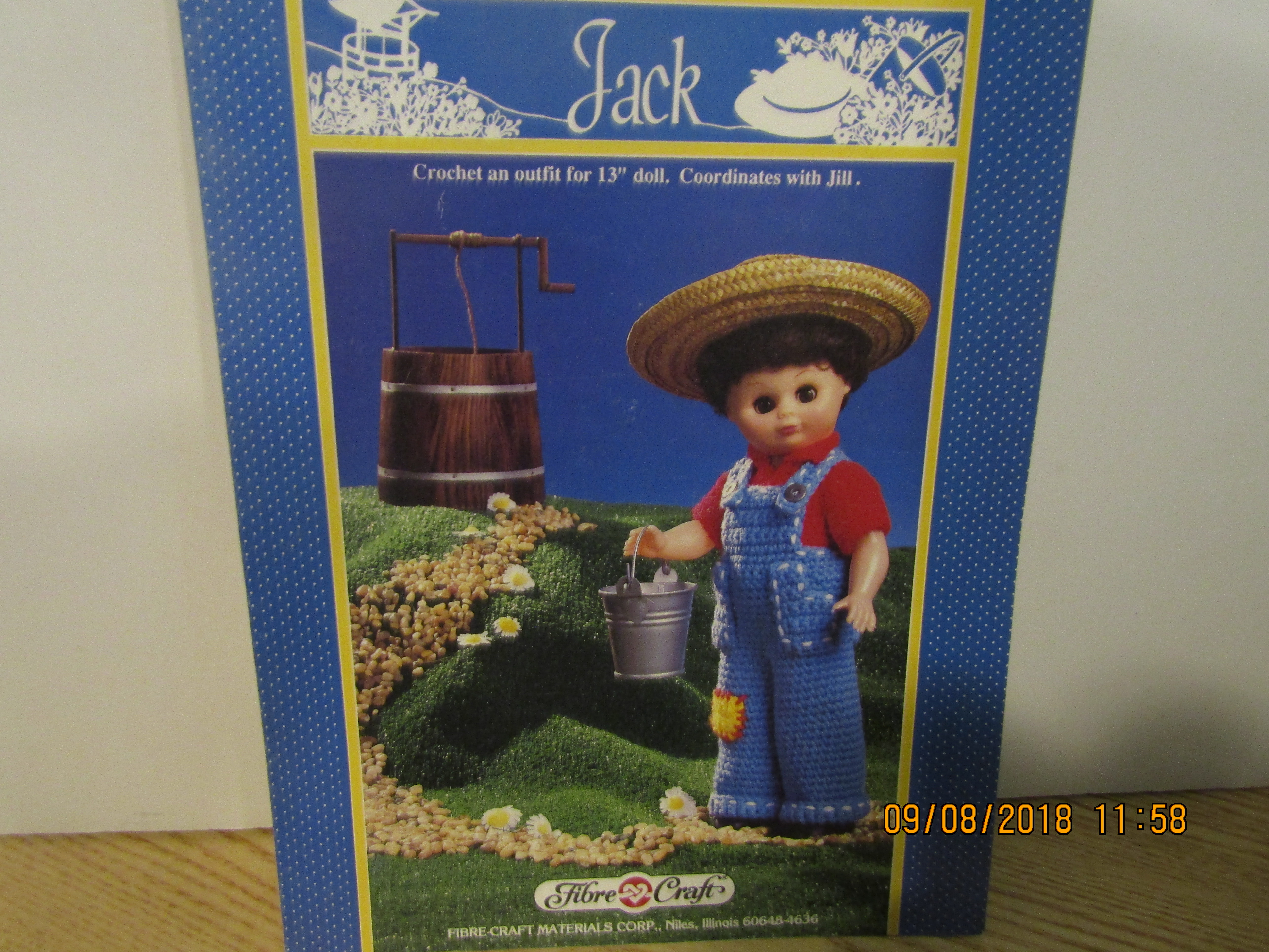 Fibre-Craft Book Jack Outfit To Crochet #186