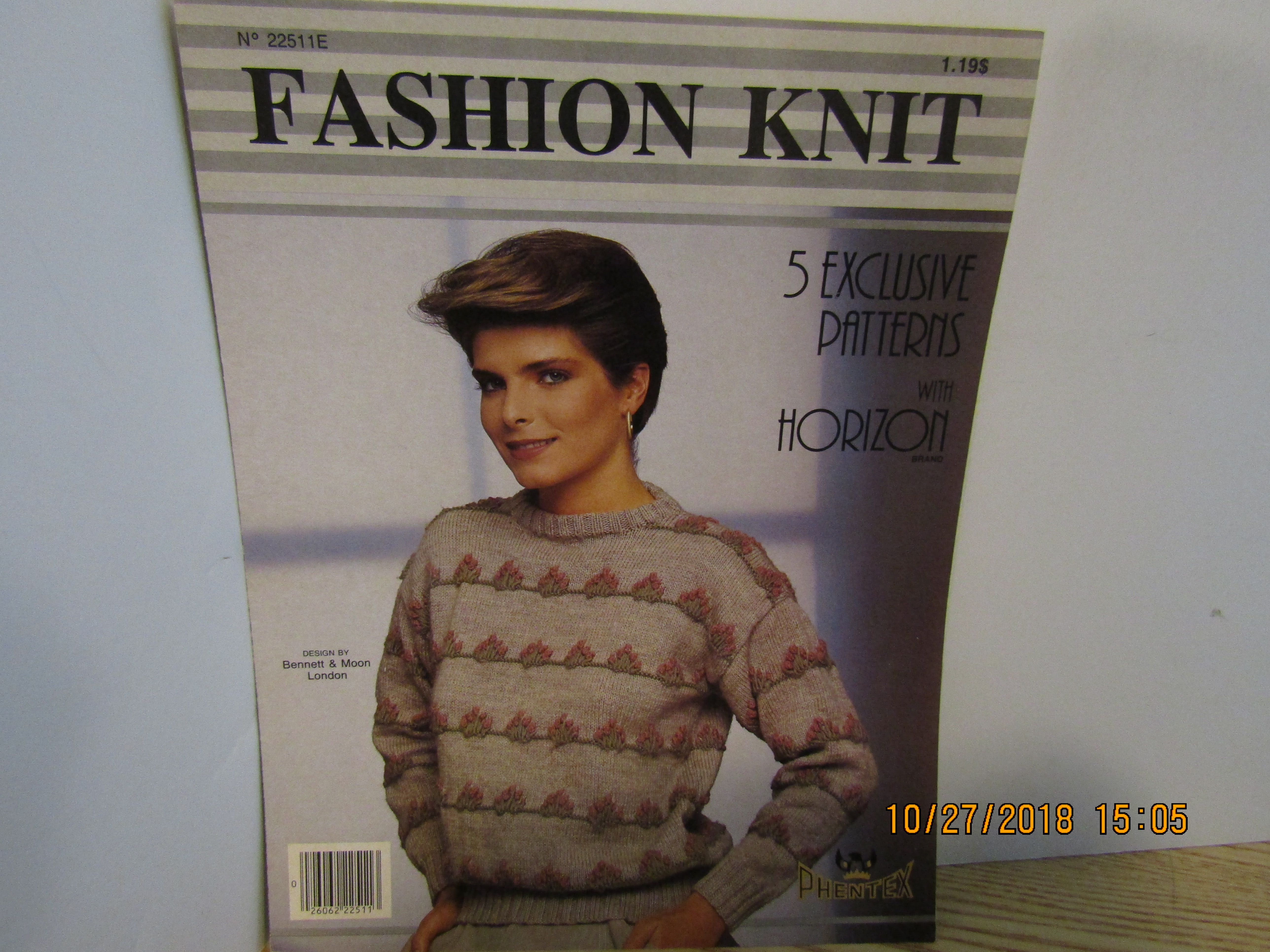 Phentex Fashion Knits Patterns By B & M London  #22511