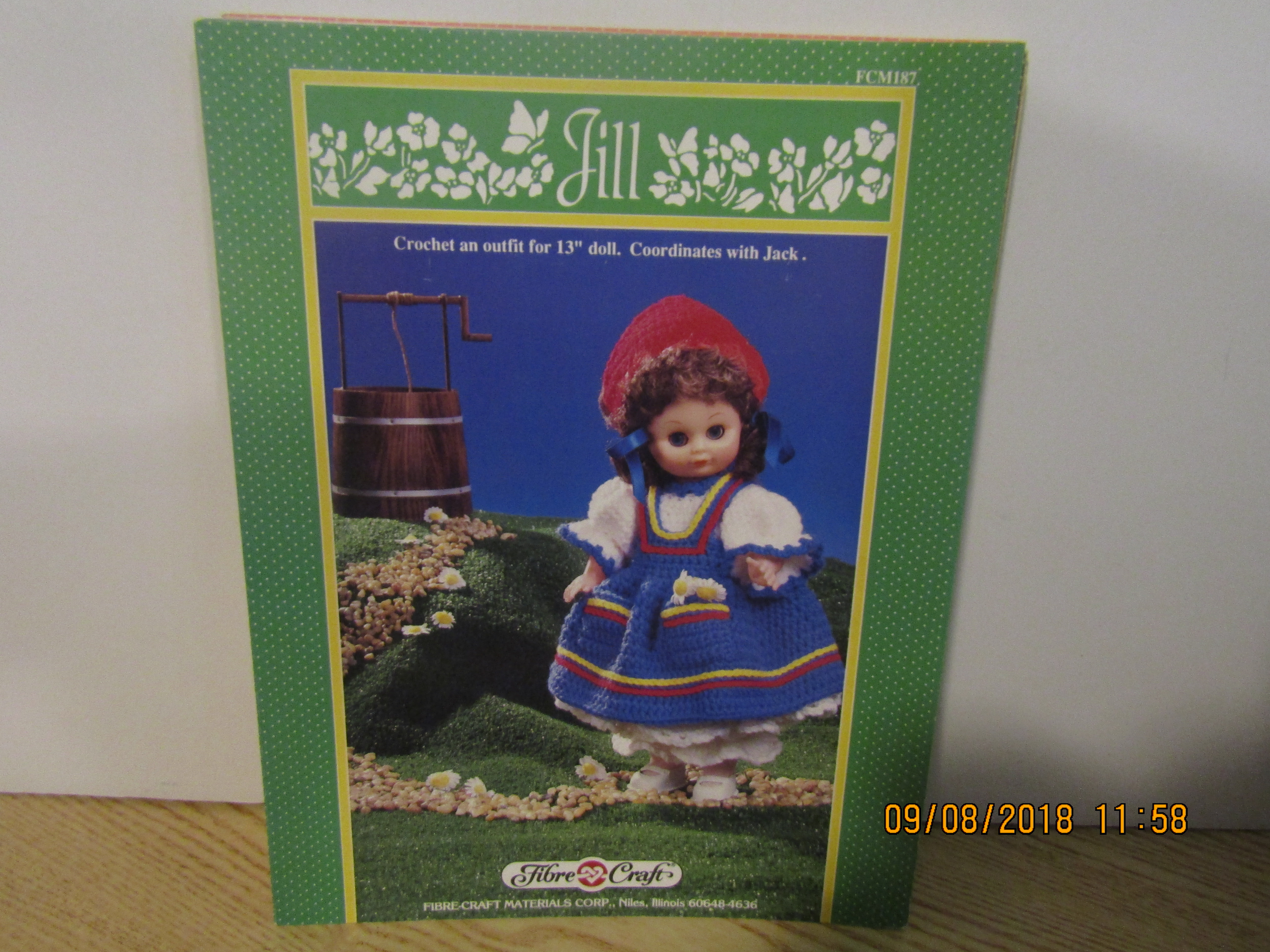 Fibre-Craft Book Jill Outfit To Crochet #187