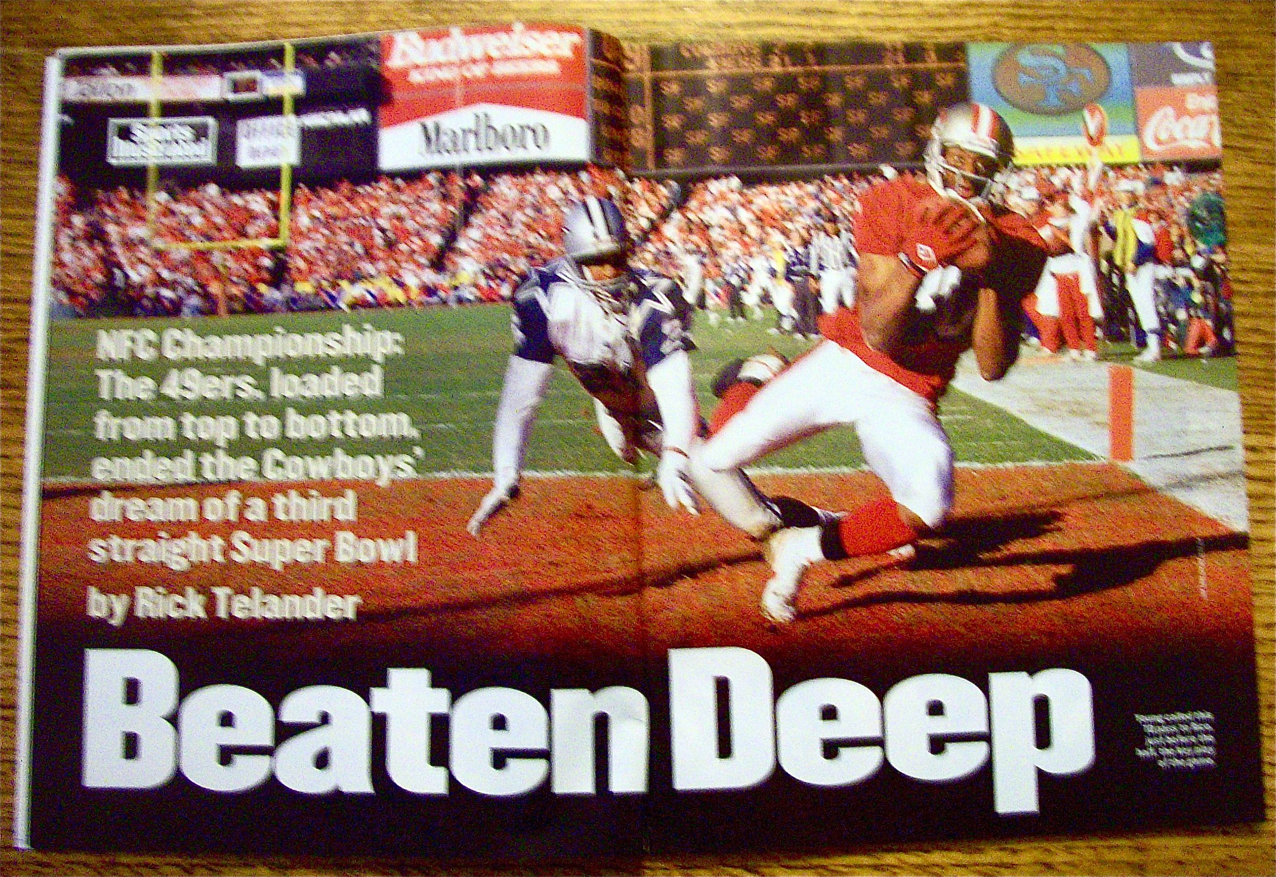 Sport Illustrated Magazine January 23, 1995 Steve Young