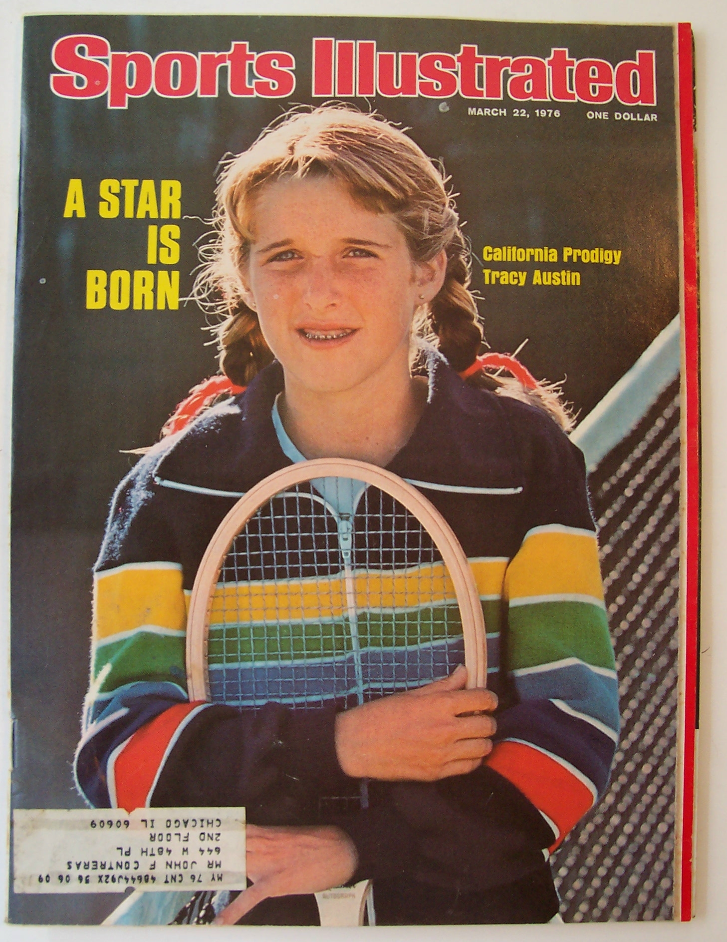 Sports Illustrated Magazine-March 22, 1976-Tracy Austin