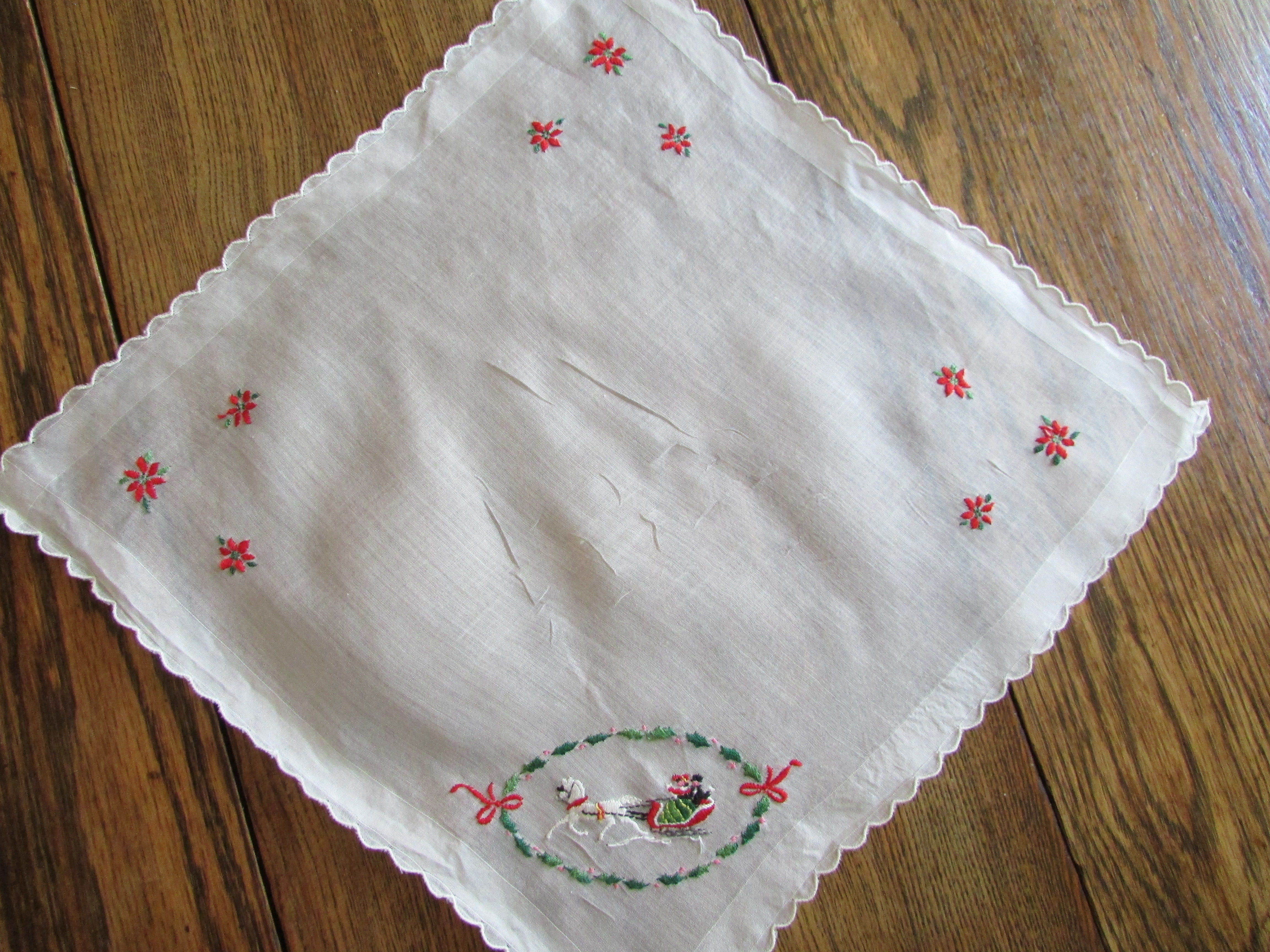 Christmas Handkerchief