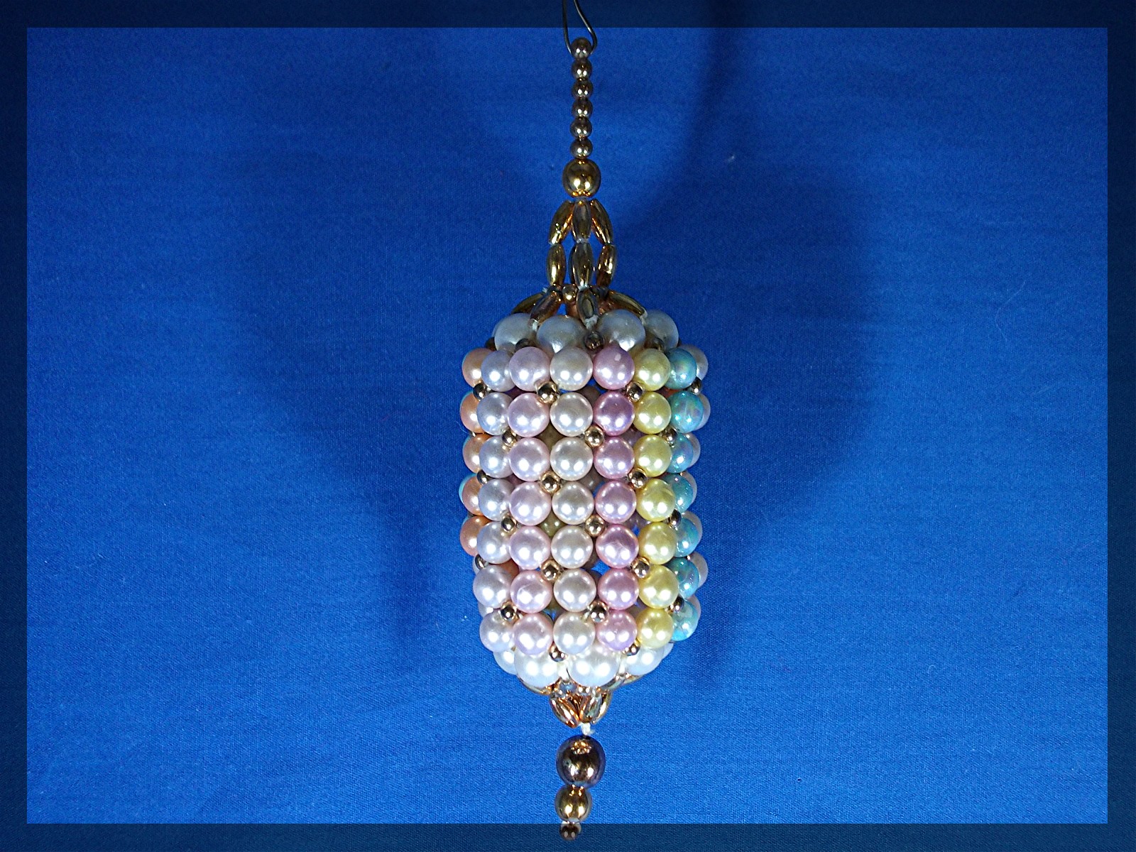 Christmas ornament faux pearl