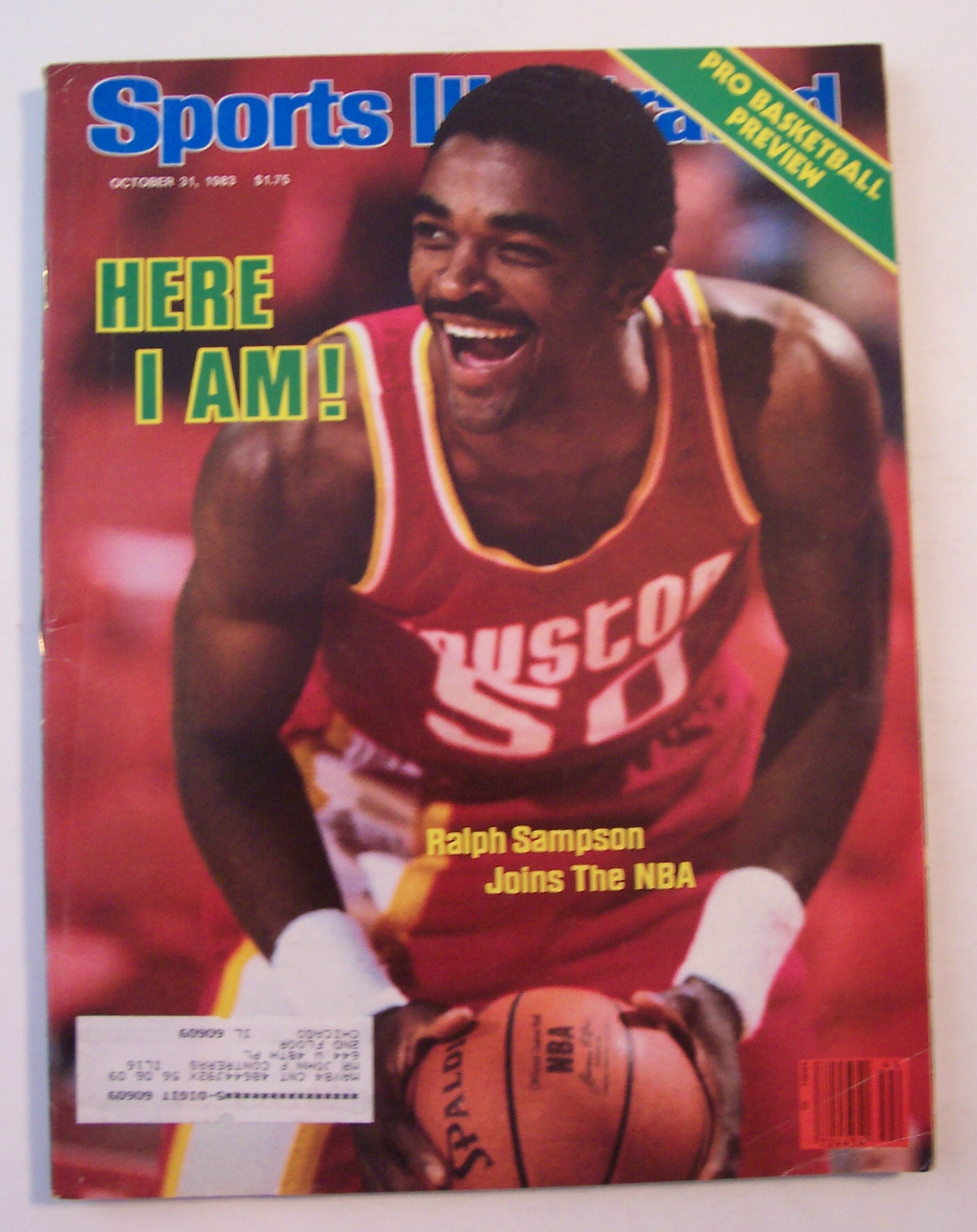 Sports Illustrated Magazine-Oct 31, 1983-Ralph Sampson