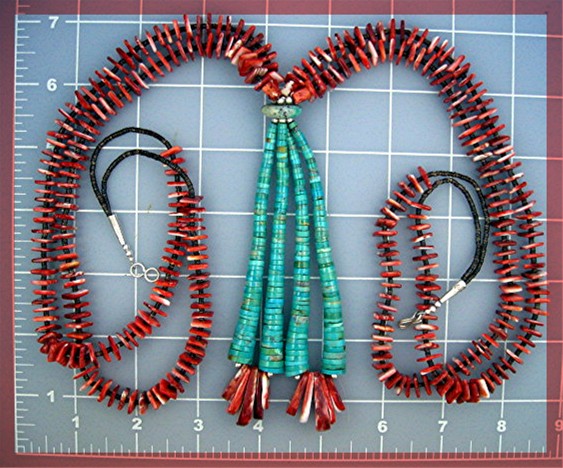 Navajo Turquoise Jacla Spiny Oyster Eunice Begay