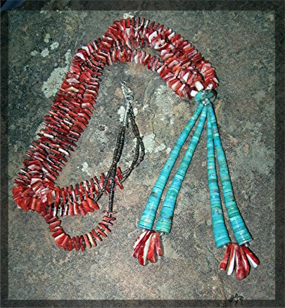 Navajo Turquoise Jacla Spiny Oyster Eunice Begay