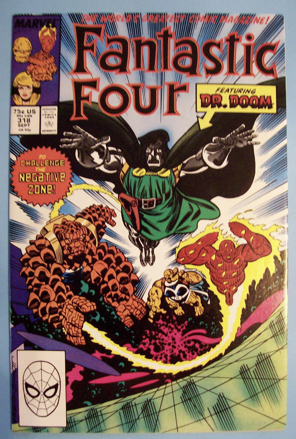 Fantastic Four Comics - Sept 1988 - Dr. Doom