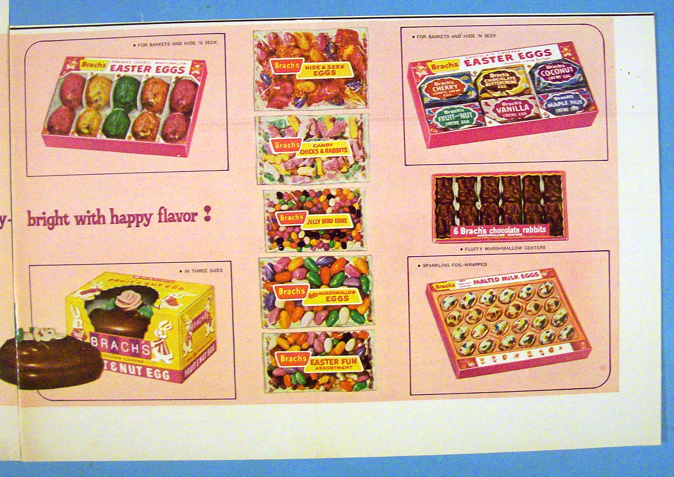 1964 Brach's Easter Candy with Boy & Girl