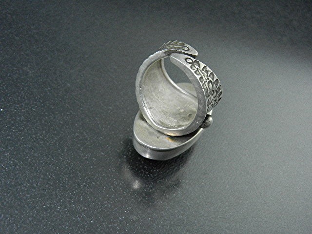 David Troutman Sterling Silver Turquoise Ring