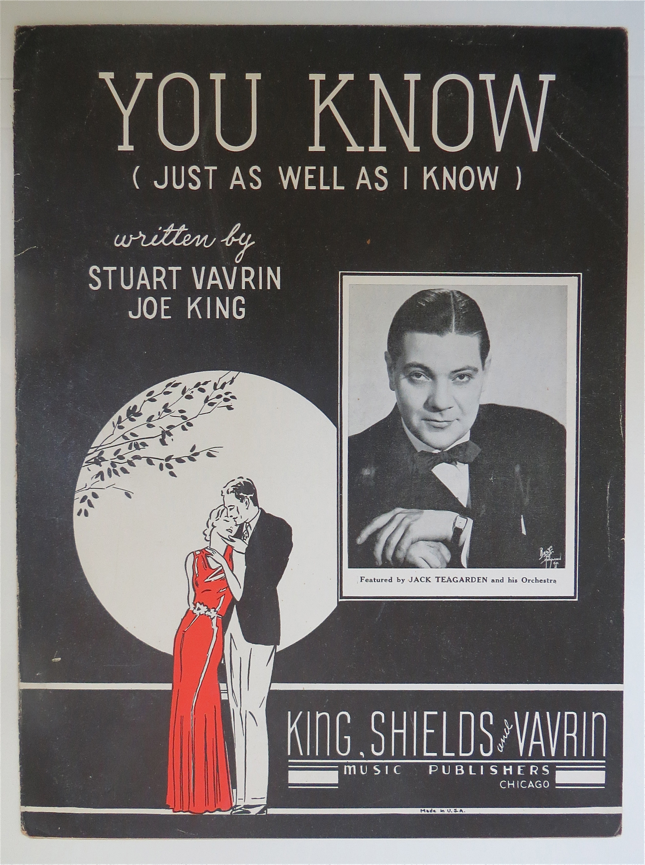 1940 You Know (Just As Well As I Know) By Vavrin & King