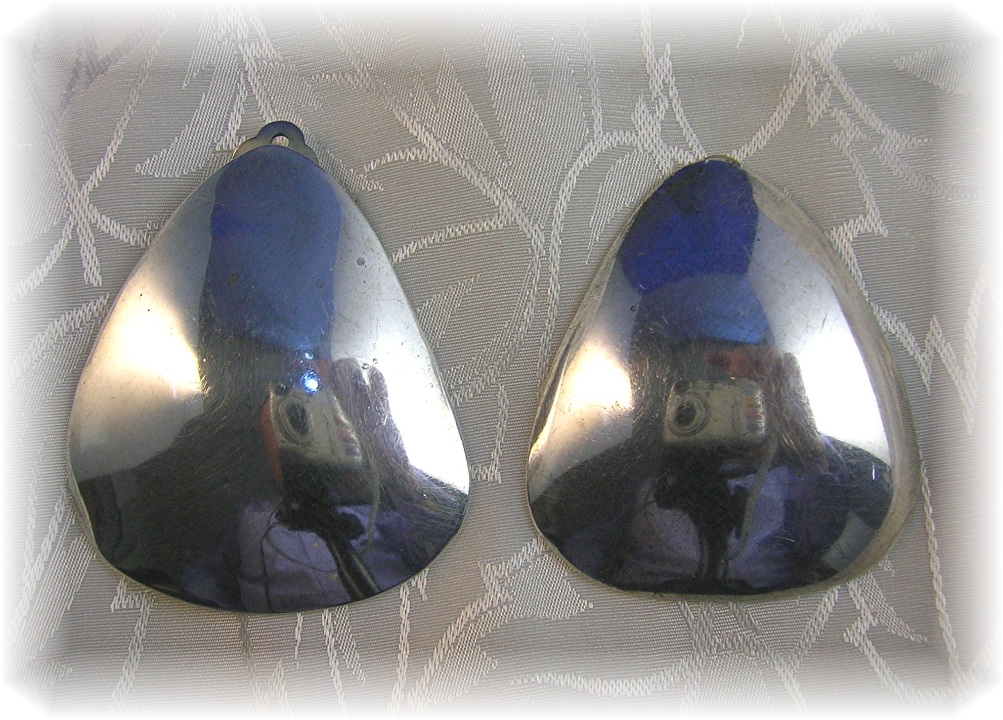 Mary Rita Padilla Sterling Silver Clip Earrings Navajo