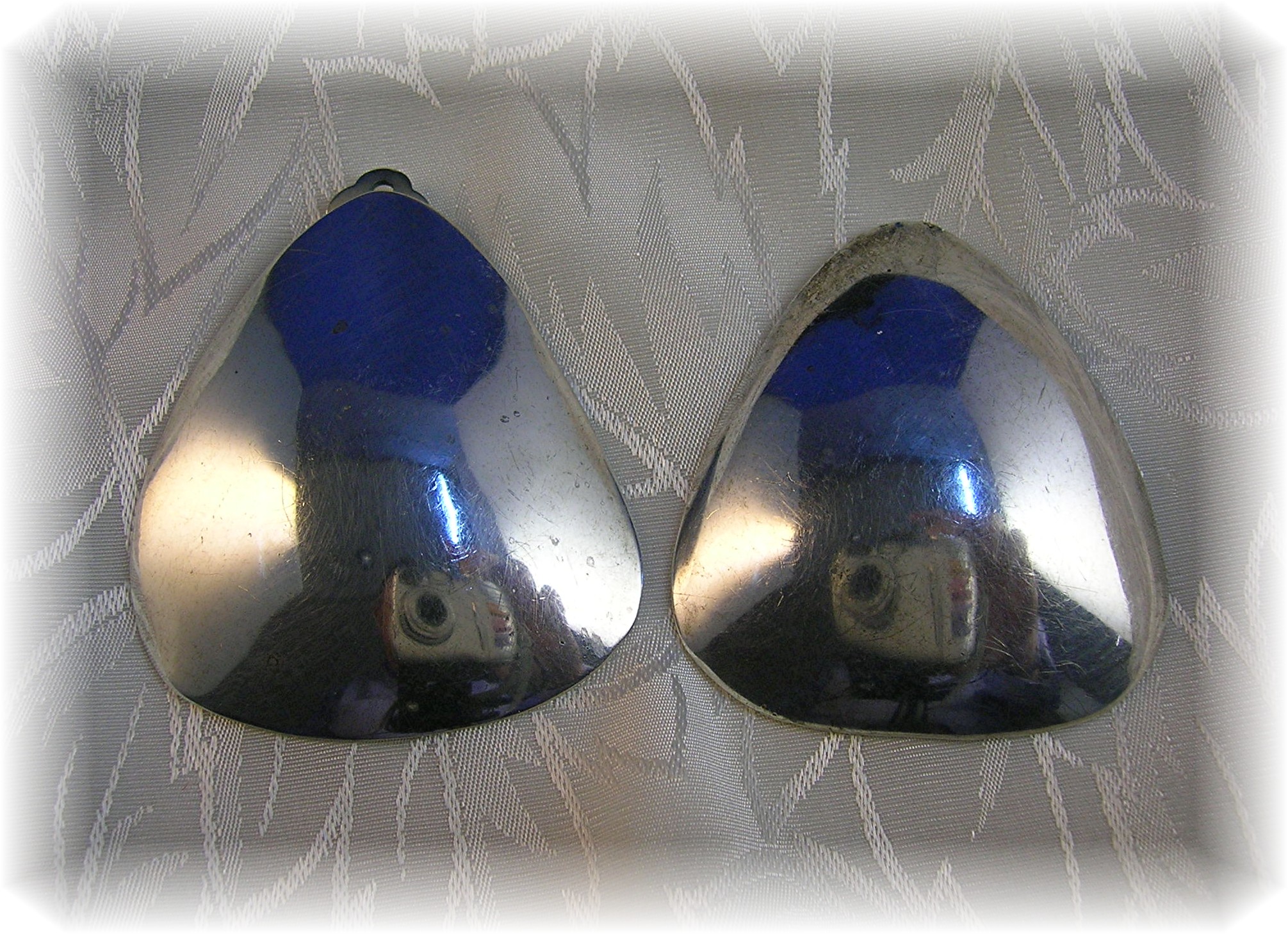 Mary Rita Padilla Sterling Silver Clip Earrings Navajo