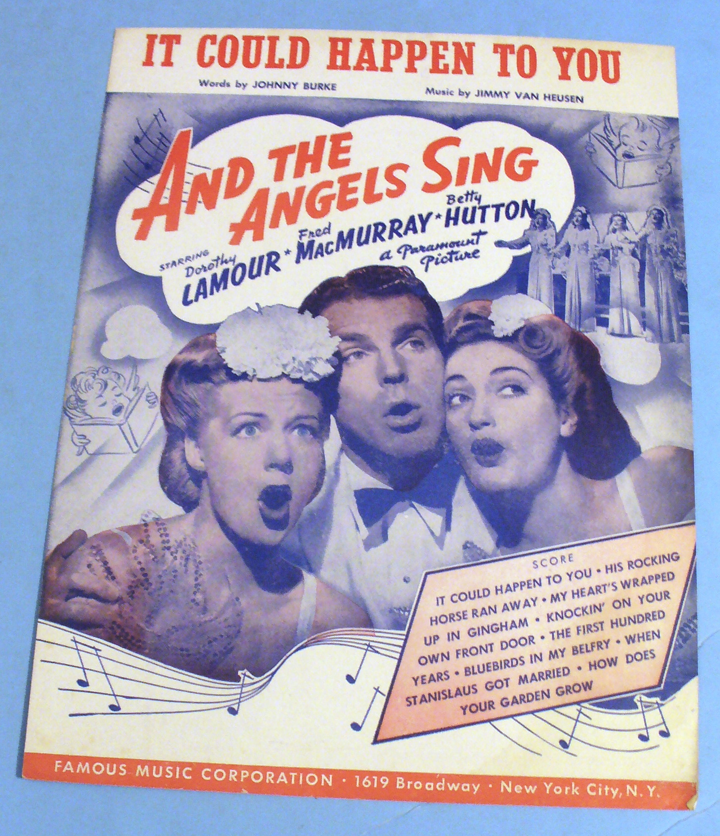1944 It Could Happen To You - D. Lamour & Betty Hutton