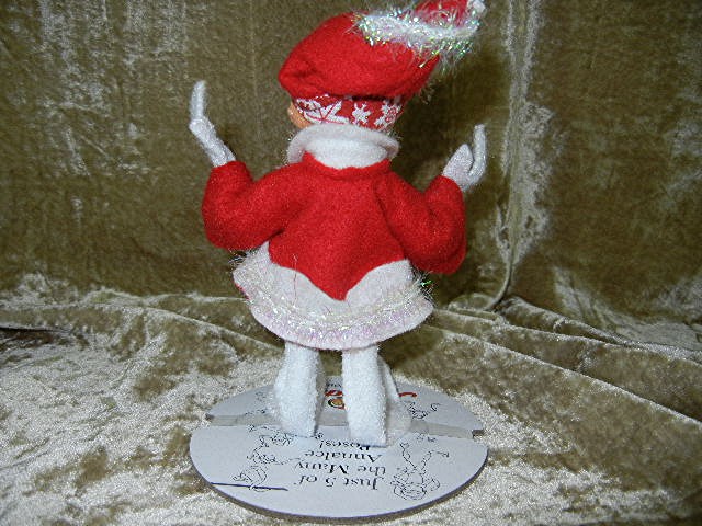 Christmas Annalee ELF  with stand