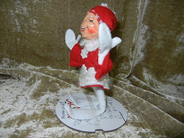 Christmas Annalee ELF  with stand