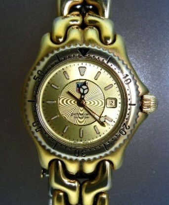 TAG HUER Ladies Gold Wristwatch