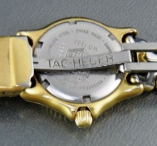 TAG HUER Ladies Gold Wristwatch