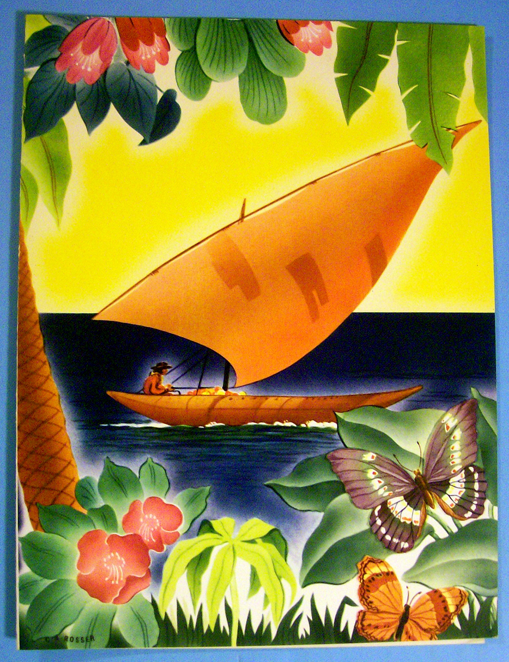 S. S. Brazil Menu (Moore Mc Cormack Lines) May 3, 1956