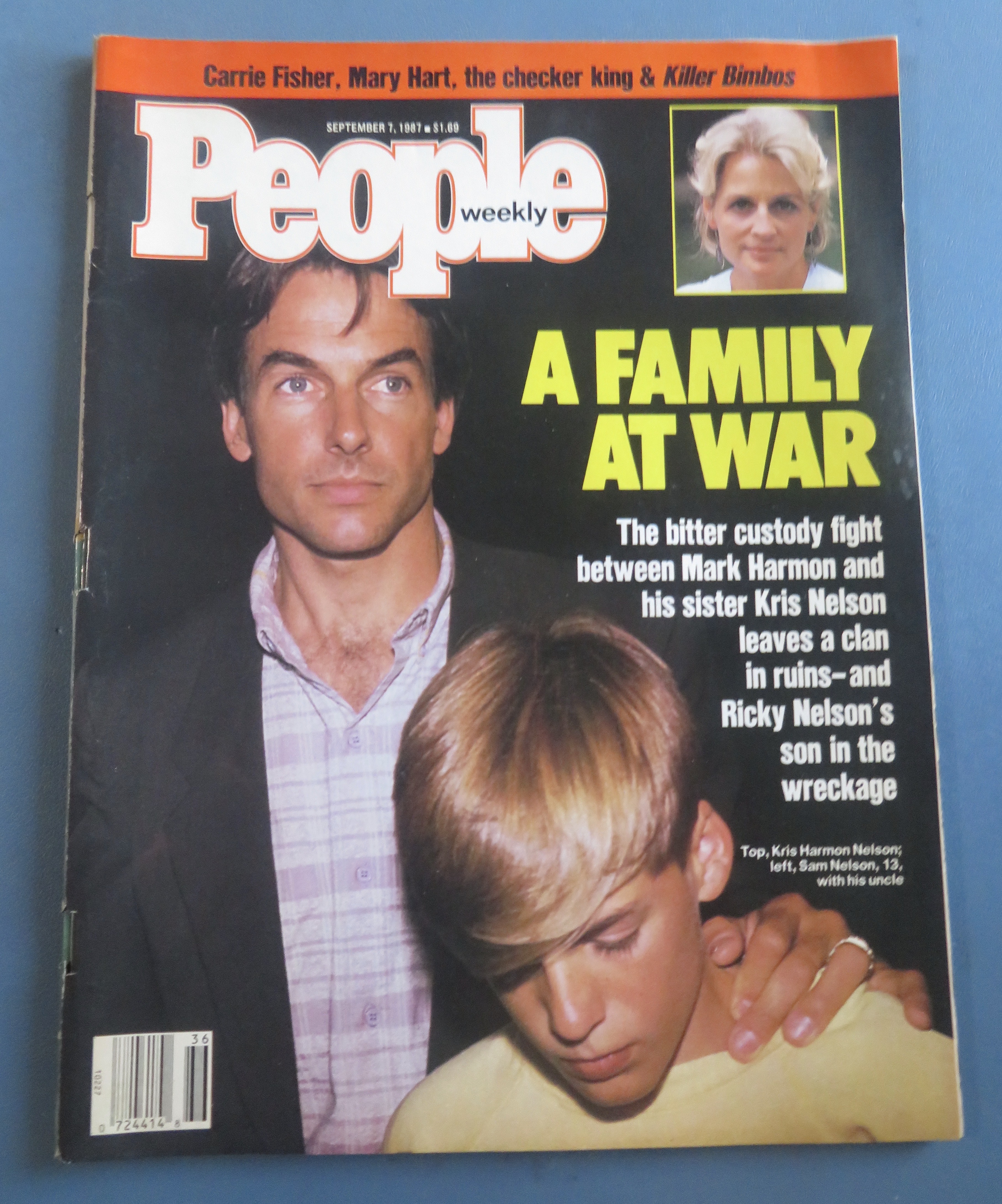 People Weekly Magazine September 7, 1987 Family At War