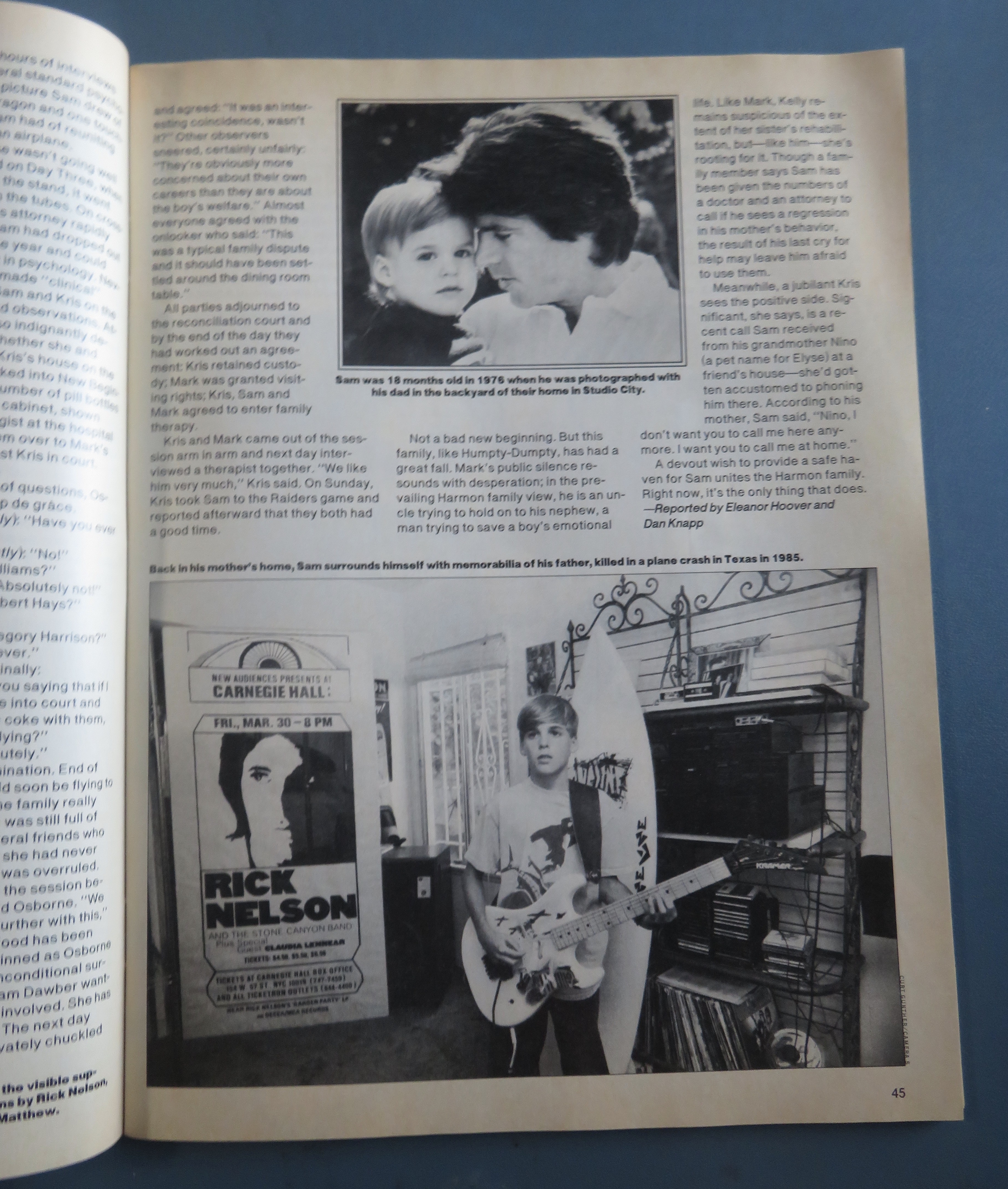 People Weekly Magazine September 7, 1987 Family At War